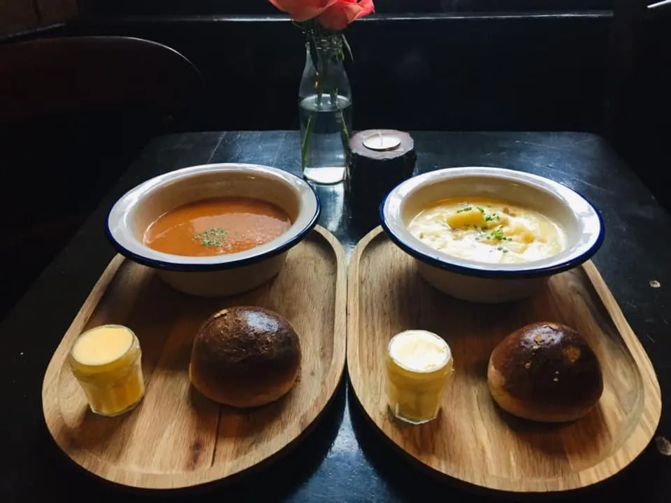 Food in The Cross Keys in Kippen