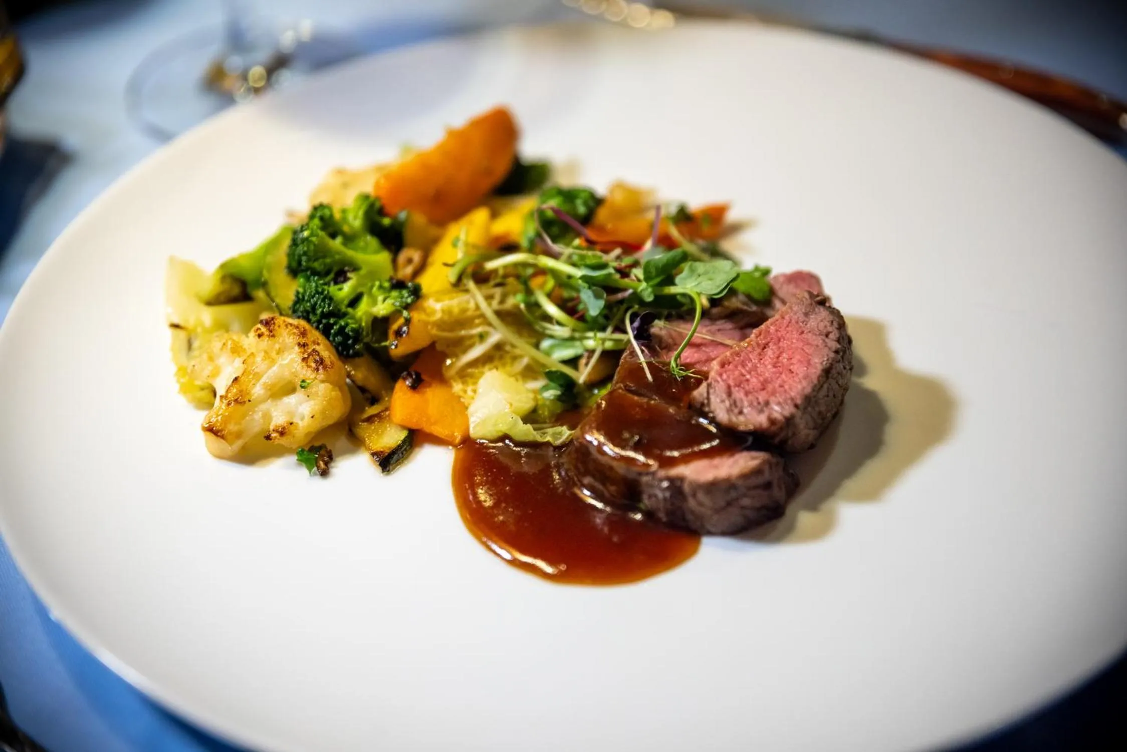 Restaurant/places to eat in Hotel Seehof direkt am Heidsee