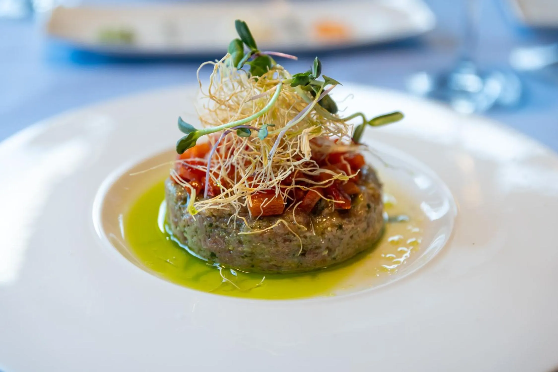 Restaurant/places to eat in Hotel Seehof direkt am Heidsee