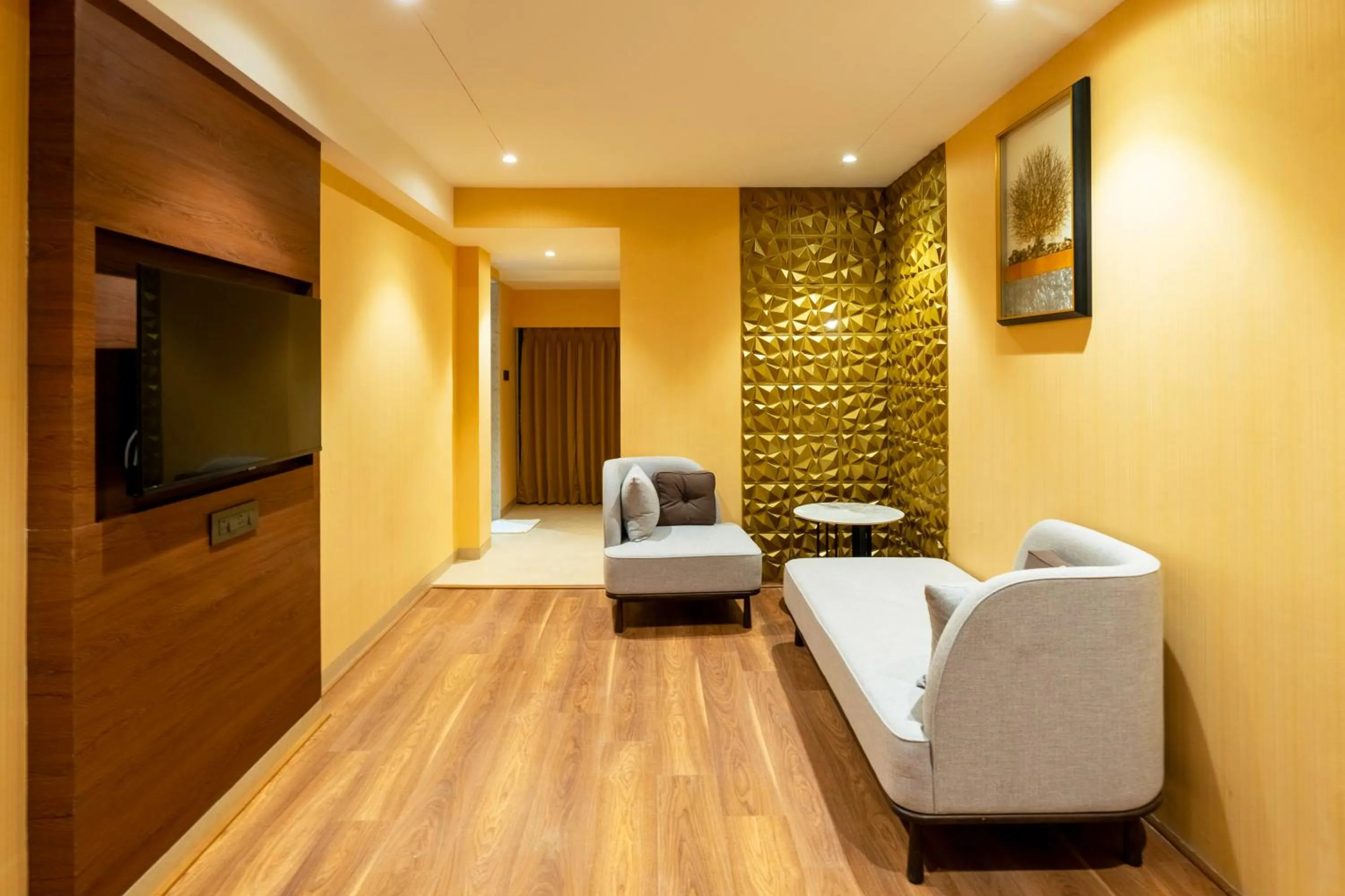 Living room in Clarks Inn Suites Hyderabad Airport
