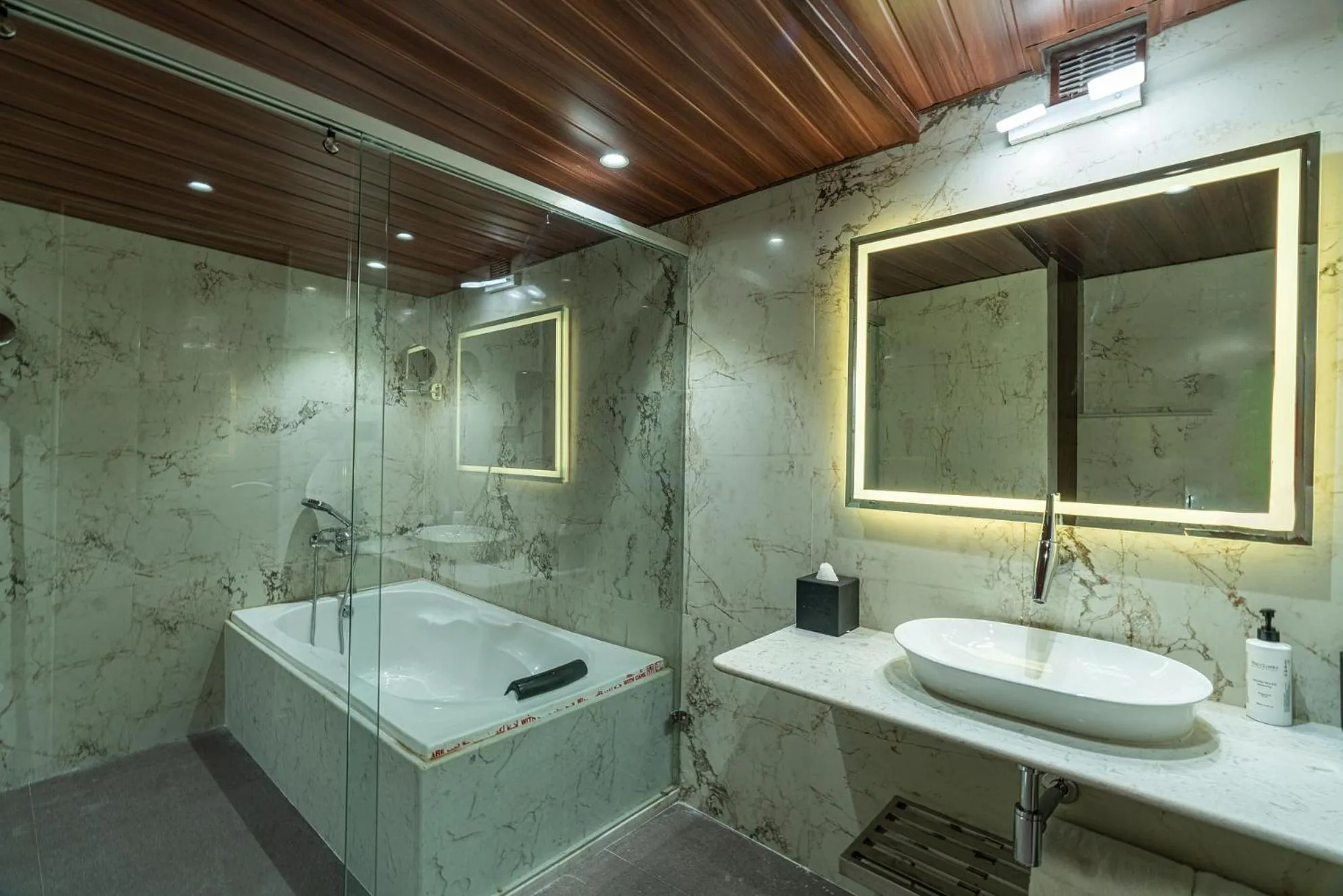 Bath in Clarks Inn Suites Hyderabad Airport