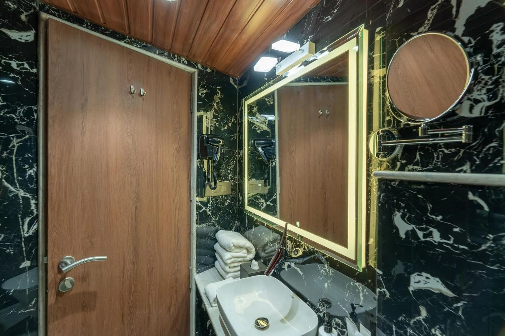 Bathroom in Clarks Inn Suites Hyderabad Airport