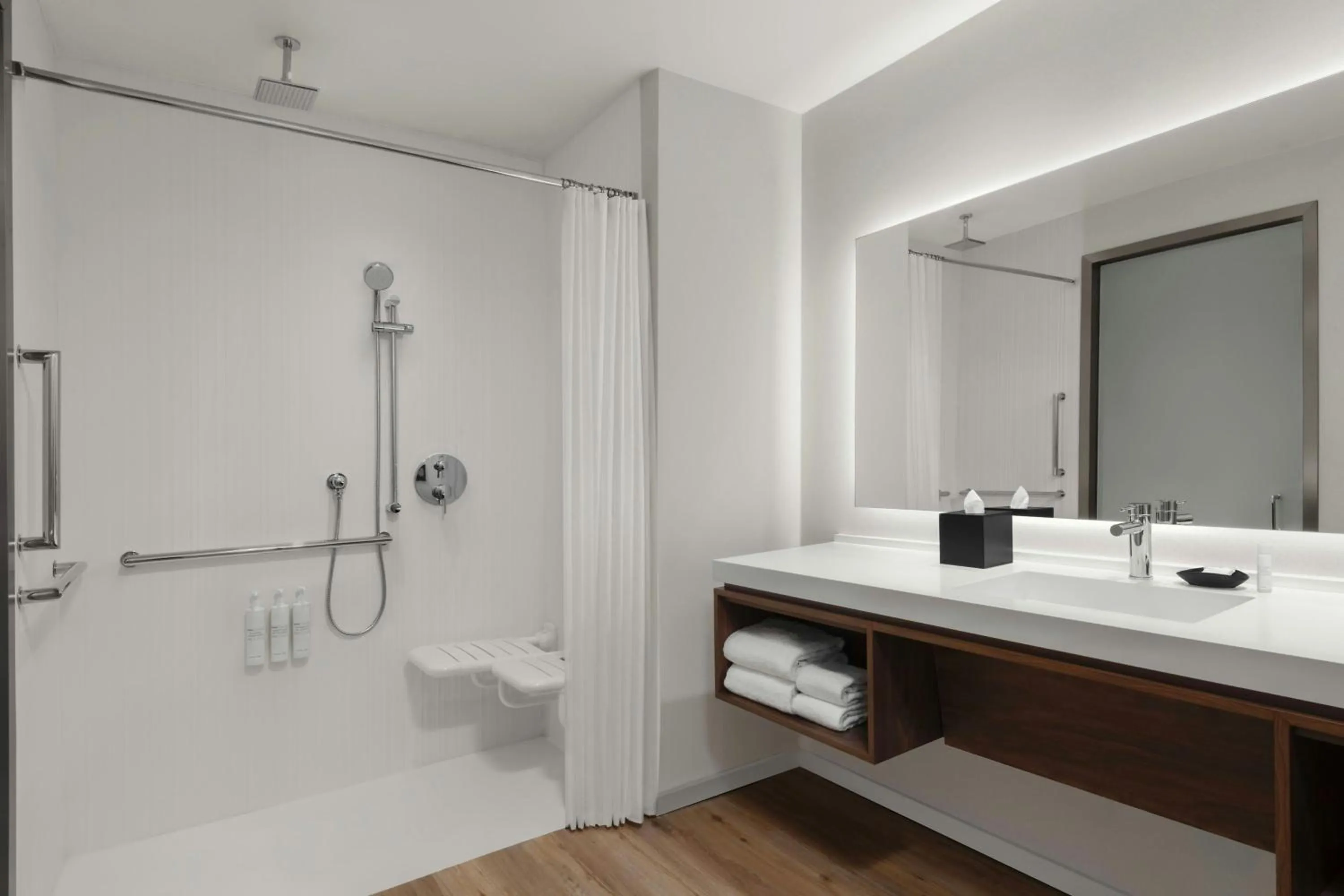 Bathroom in AC Hotel by Marriott Pasadena