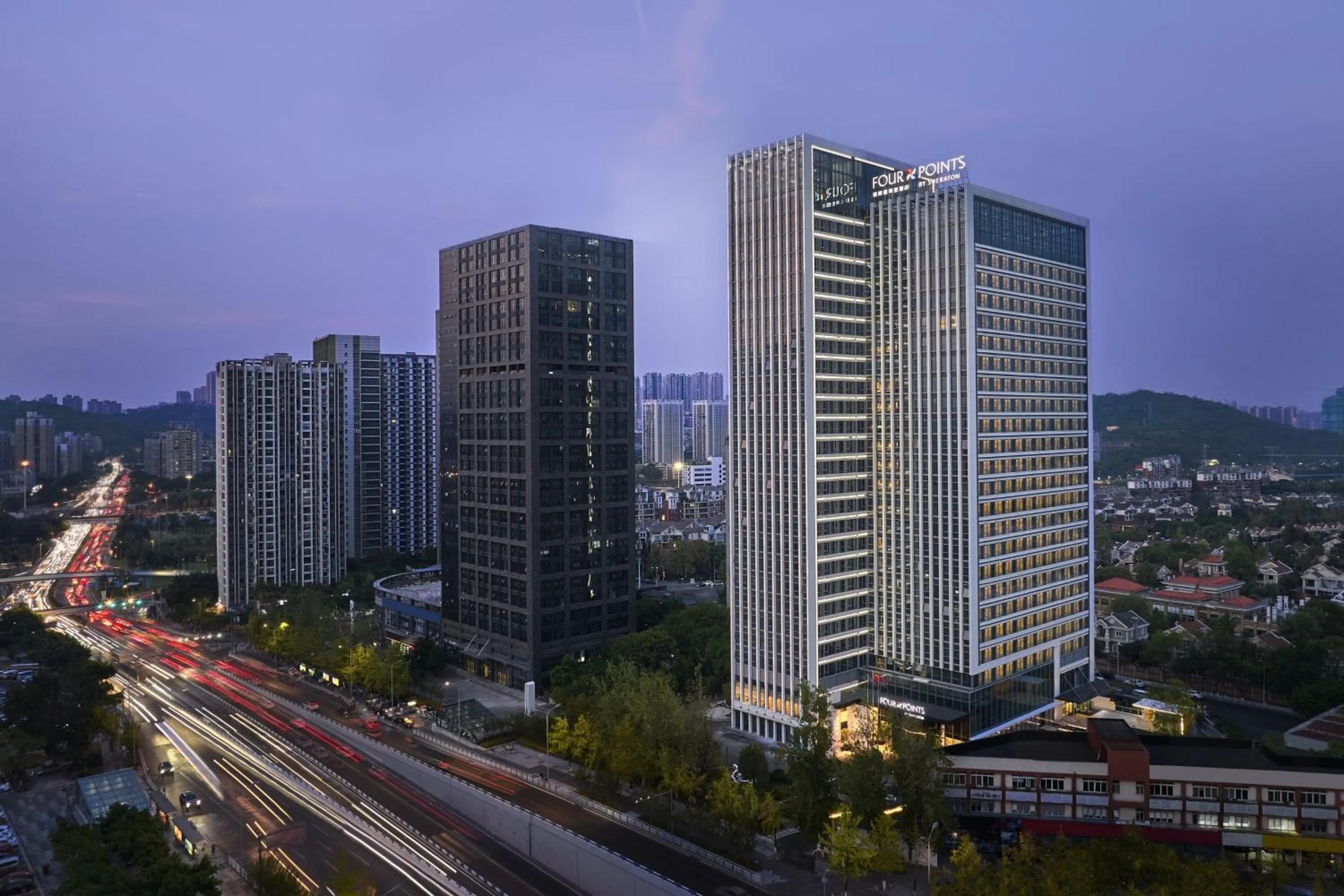 Property building in Four Points by Sheraton Chongqing North Railway Station