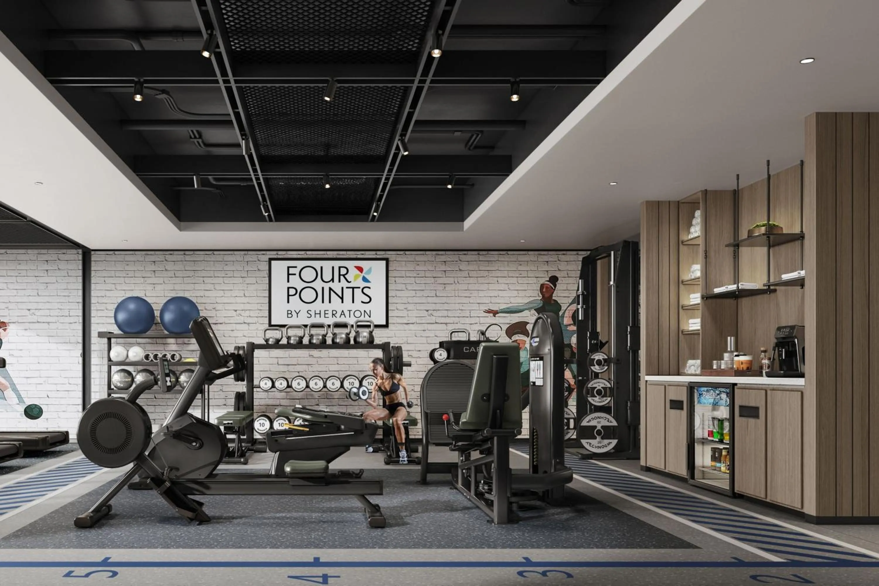Fitness centre/facilities in Four Points by Sheraton Chongqing North Railway Station