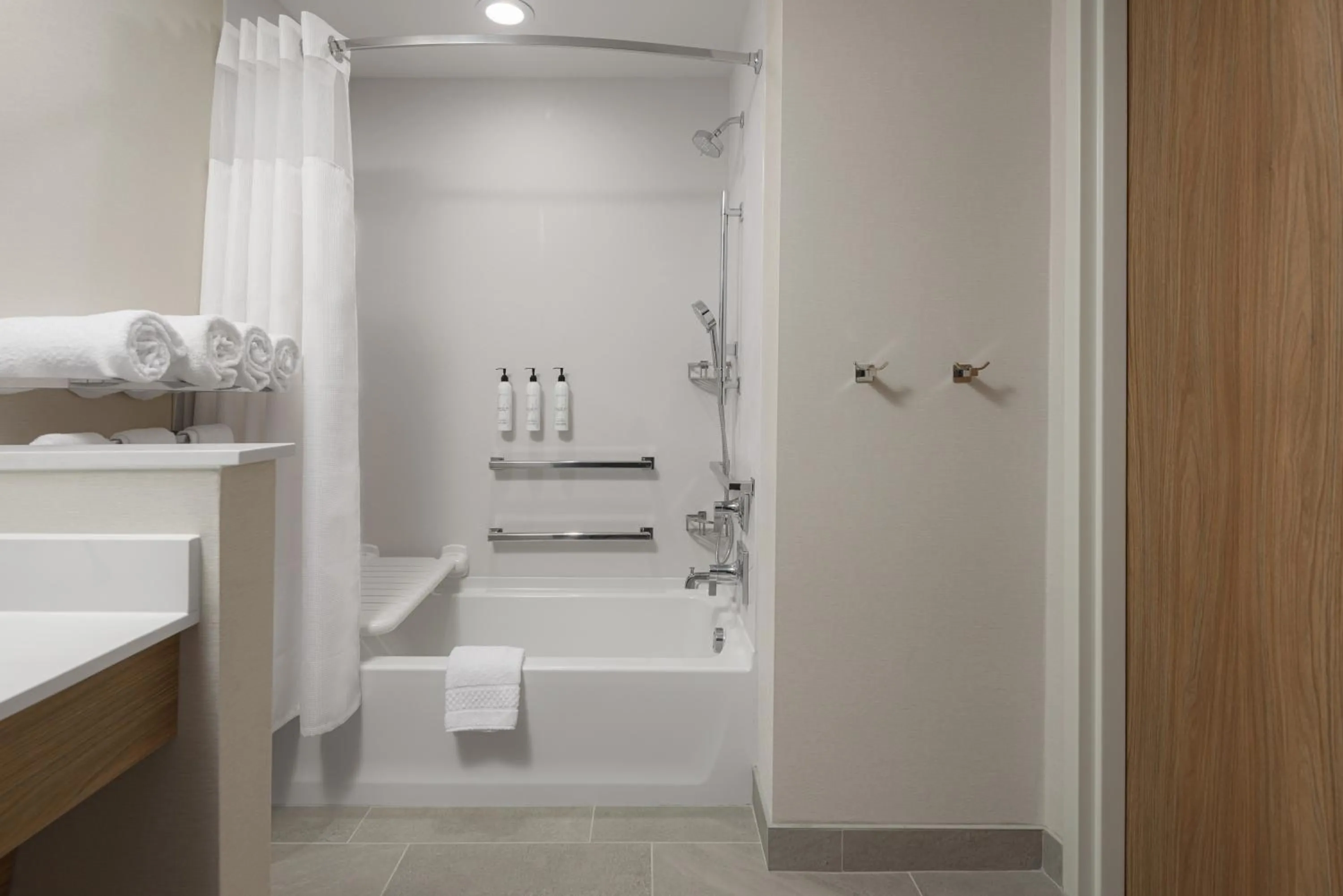 Shower in Fairfield by Marriott Inn & Suites Cincinnati Oakley