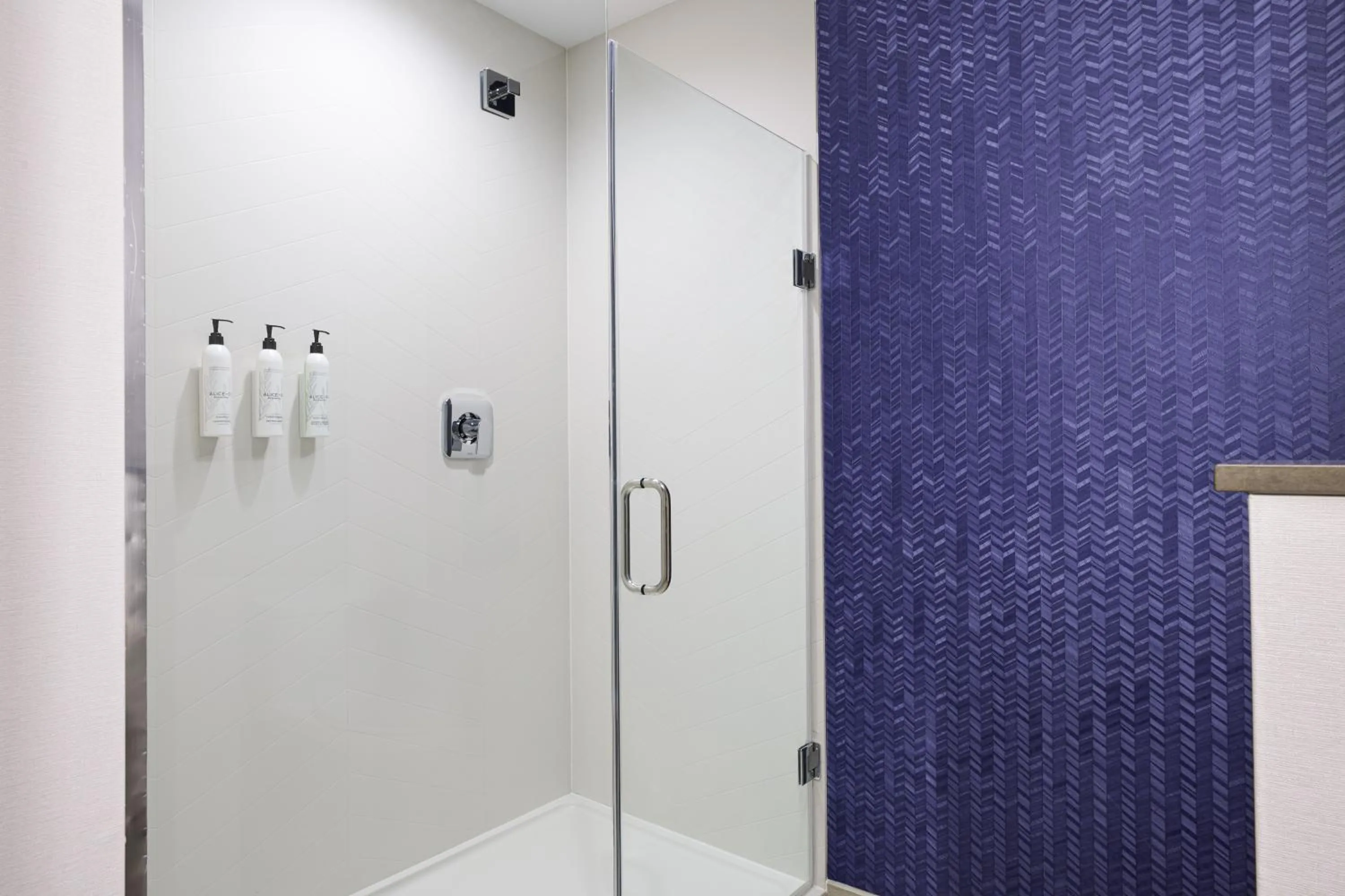 Shower in Fairfield by Marriott Inn & Suites Cincinnati Oakley