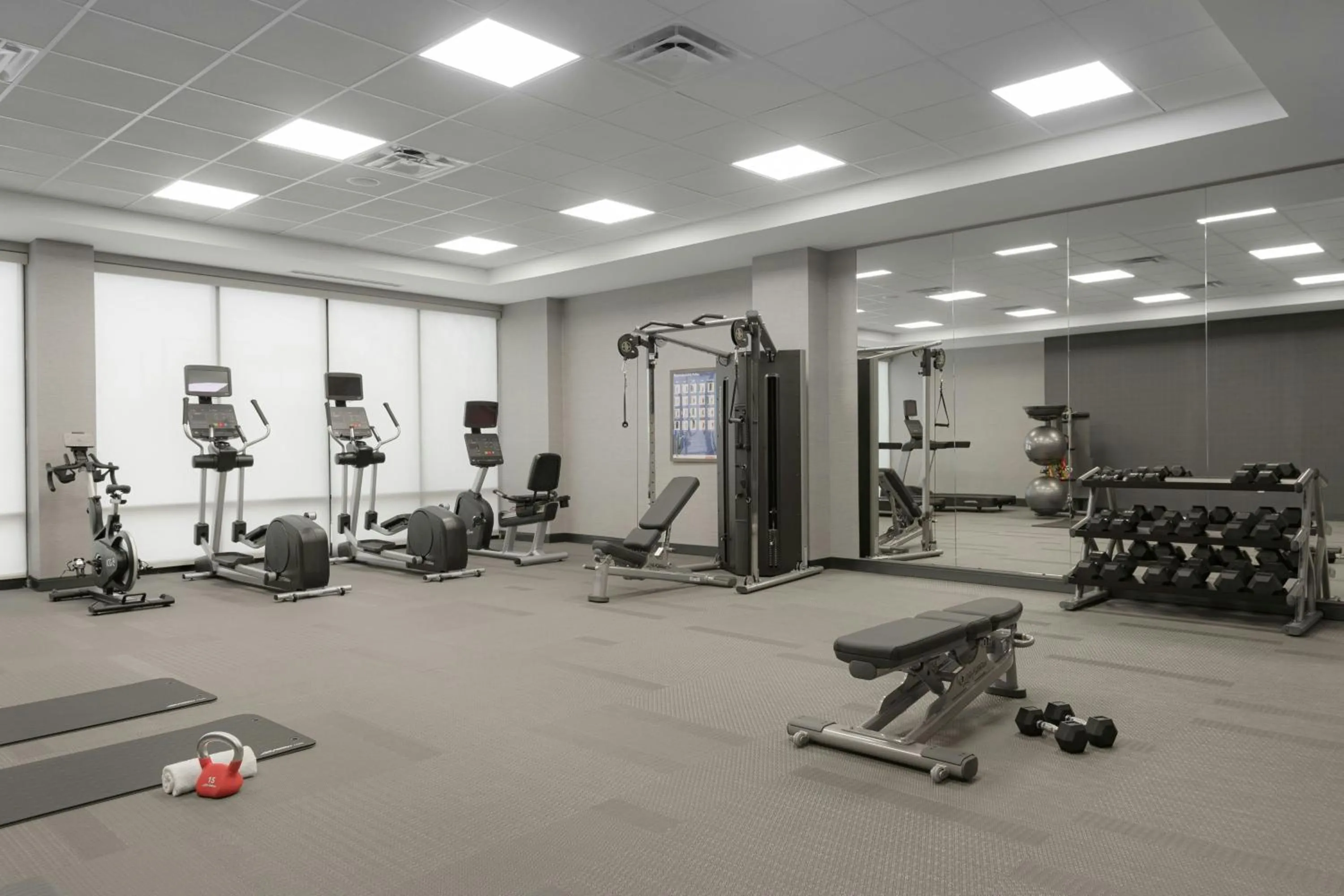 Fitness centre/facilities in Fairfield by Marriott Inn & Suites Cincinnati Oakley