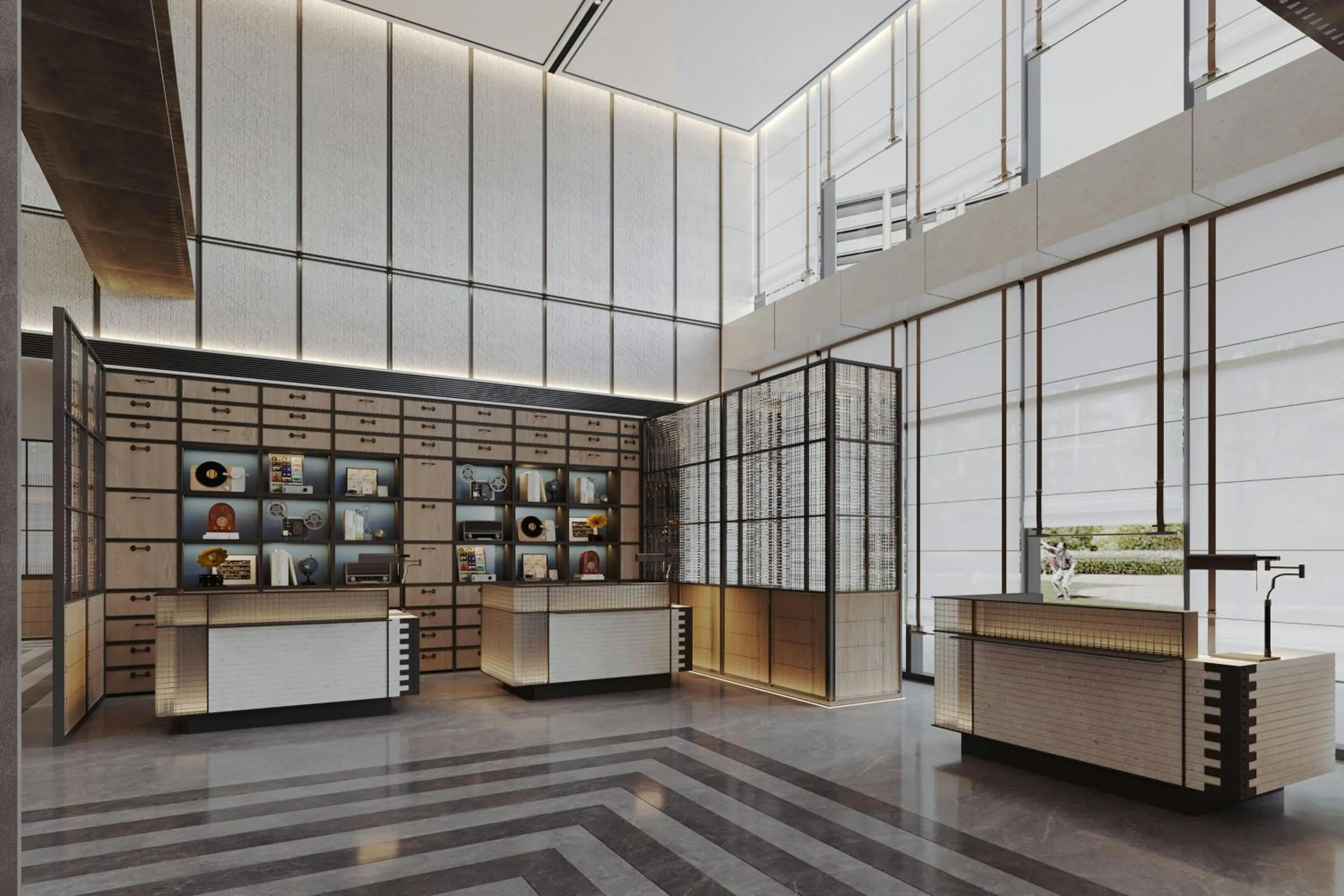 Lobby or reception in Four Points by Sheraton Datong Pingcheng