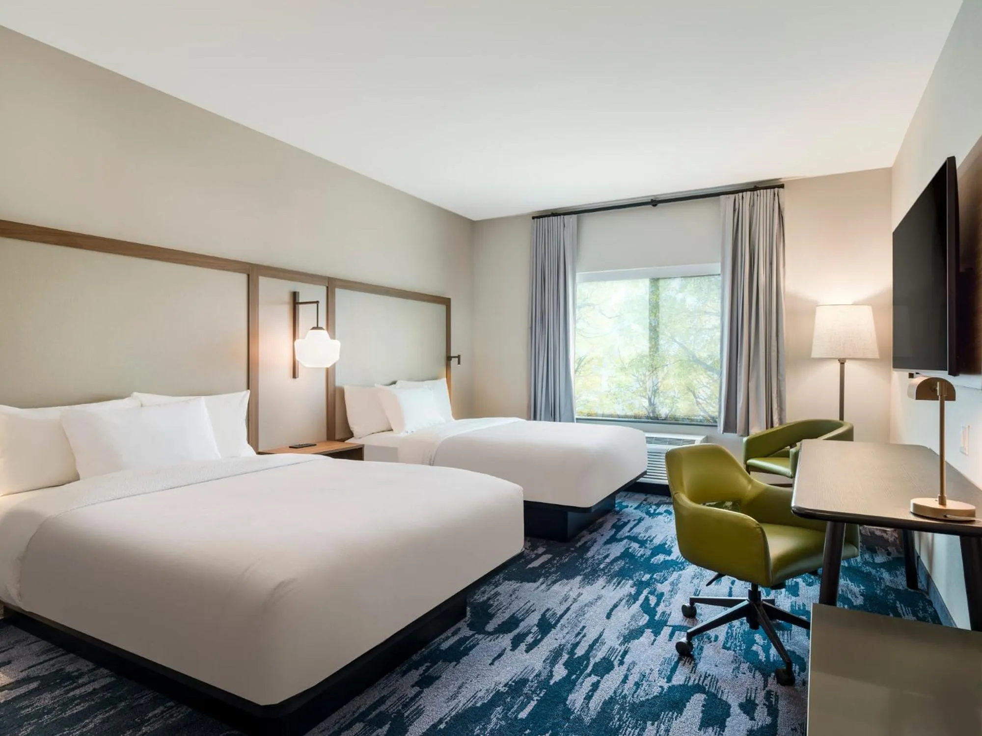 Bedroom, Bed in Fairfield Inn & Suites Hanford