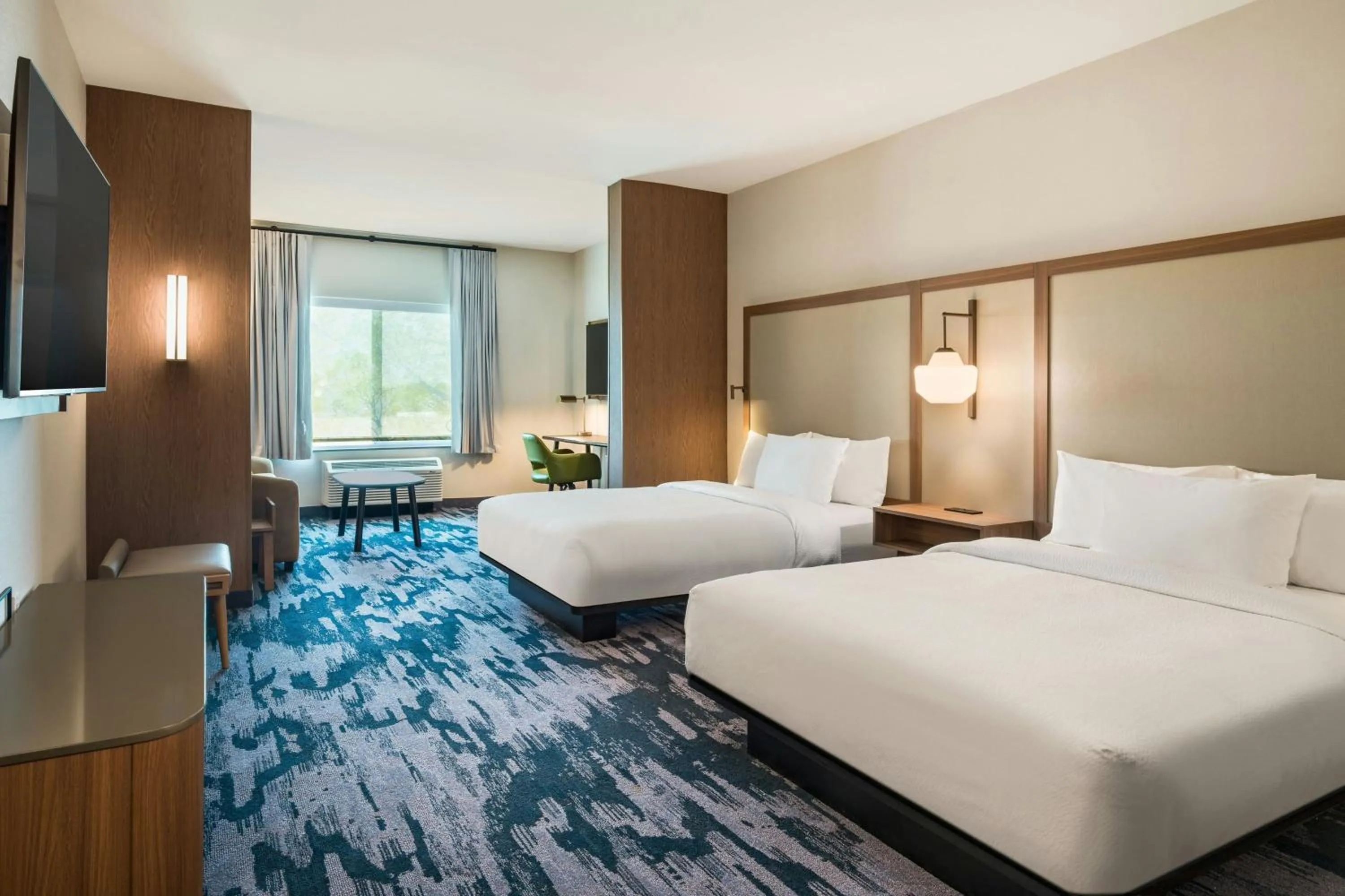 Photo of the whole room, Bed in Fairfield Inn & Suites Hanford