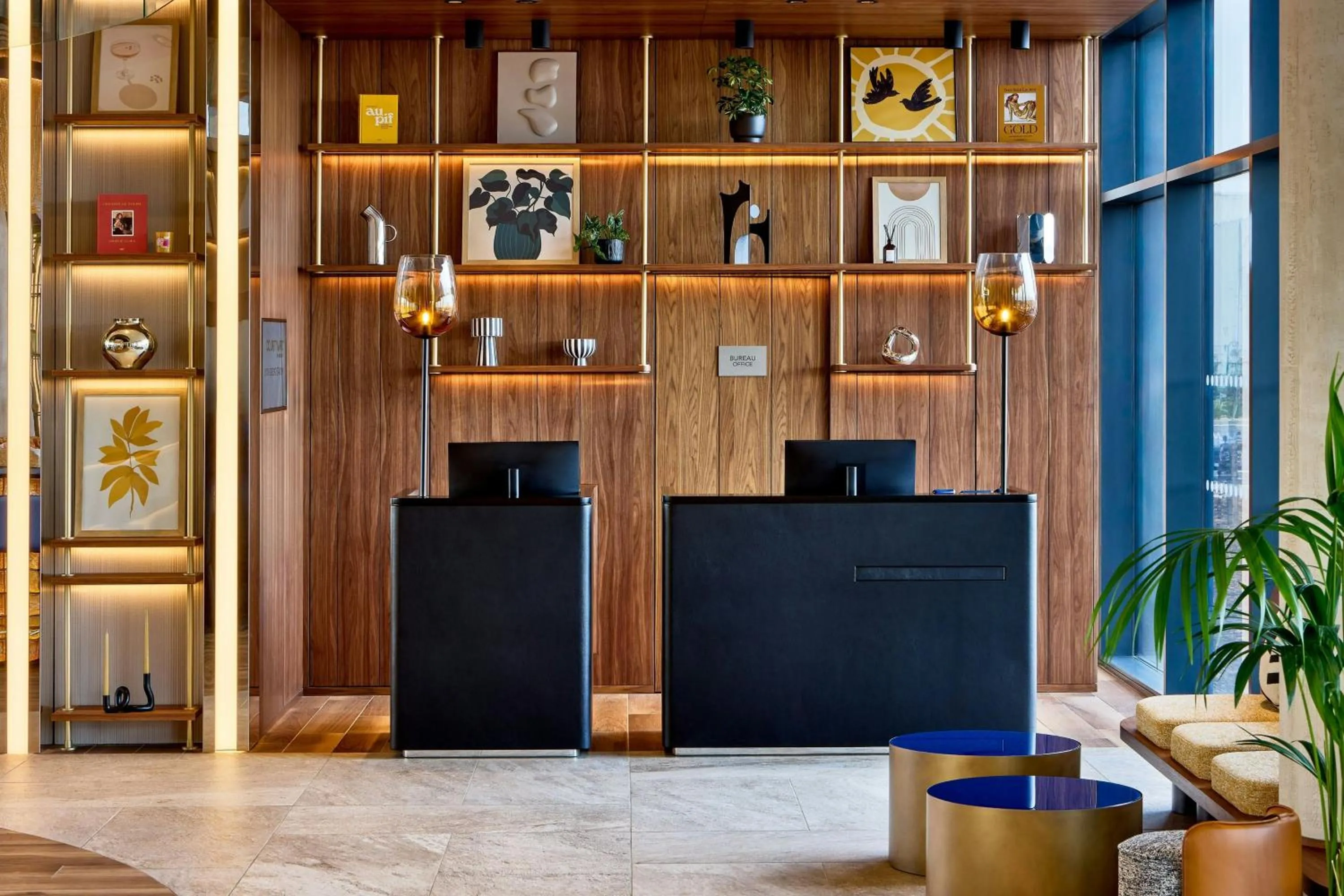 Lobby or reception in Courtyard by Marriott Lyon Eurexpo Stadium