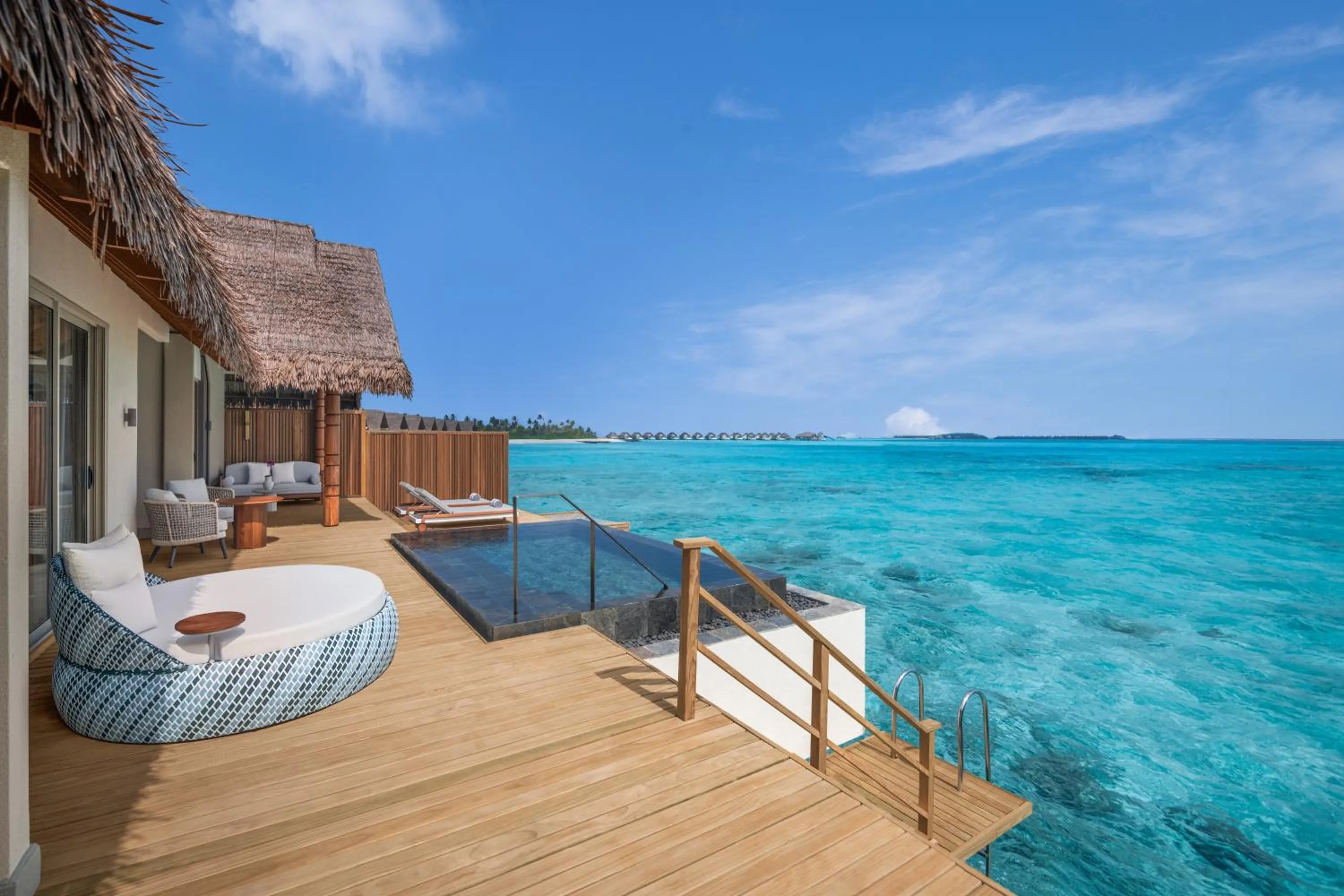Balcony/Terrace in JW Marriott Maldives Kaafu Atoll Island Resort
