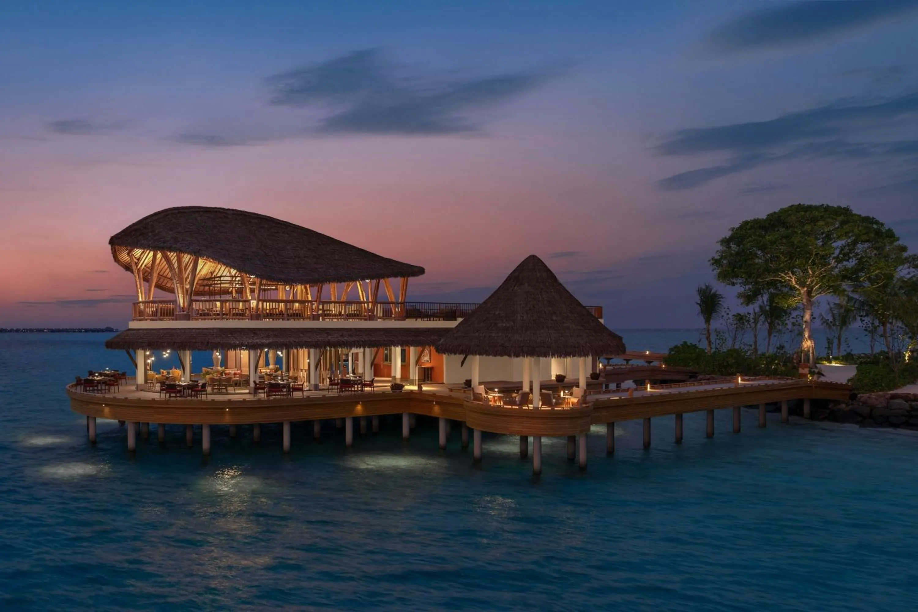 Restaurant/places to eat in JW Marriott Maldives Kaafu Atoll Island Resort
