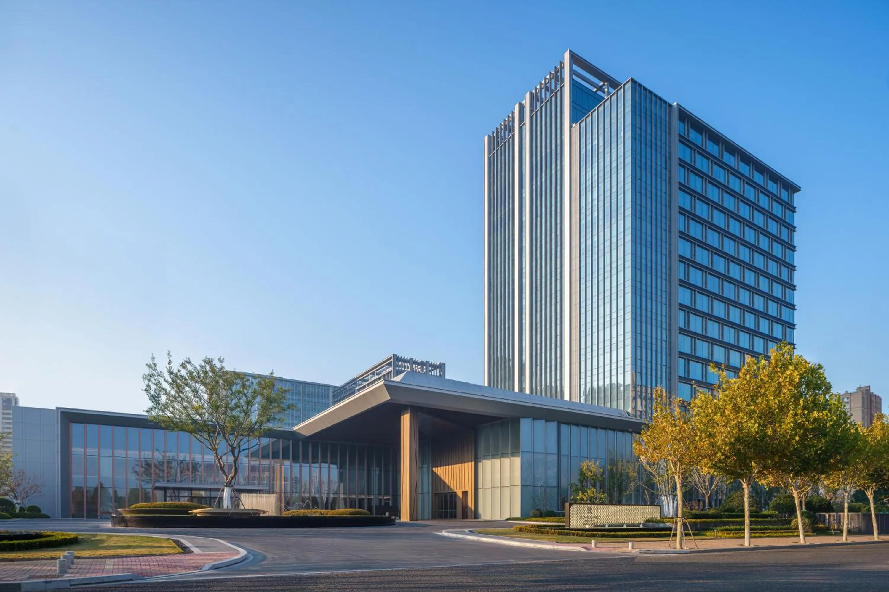 Property building in Renaissance Qingdao Hotel