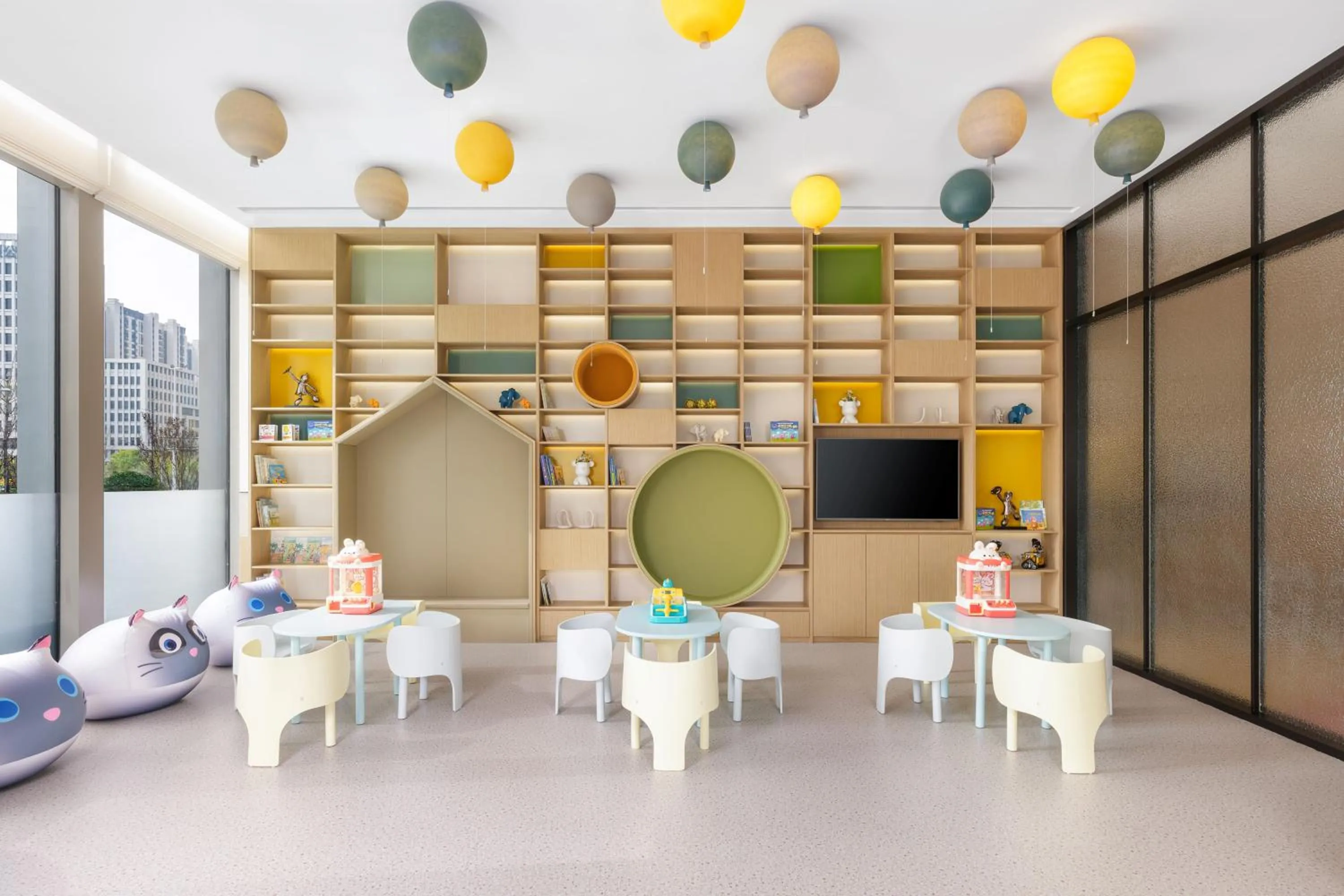 Children play ground in Element Qingdao