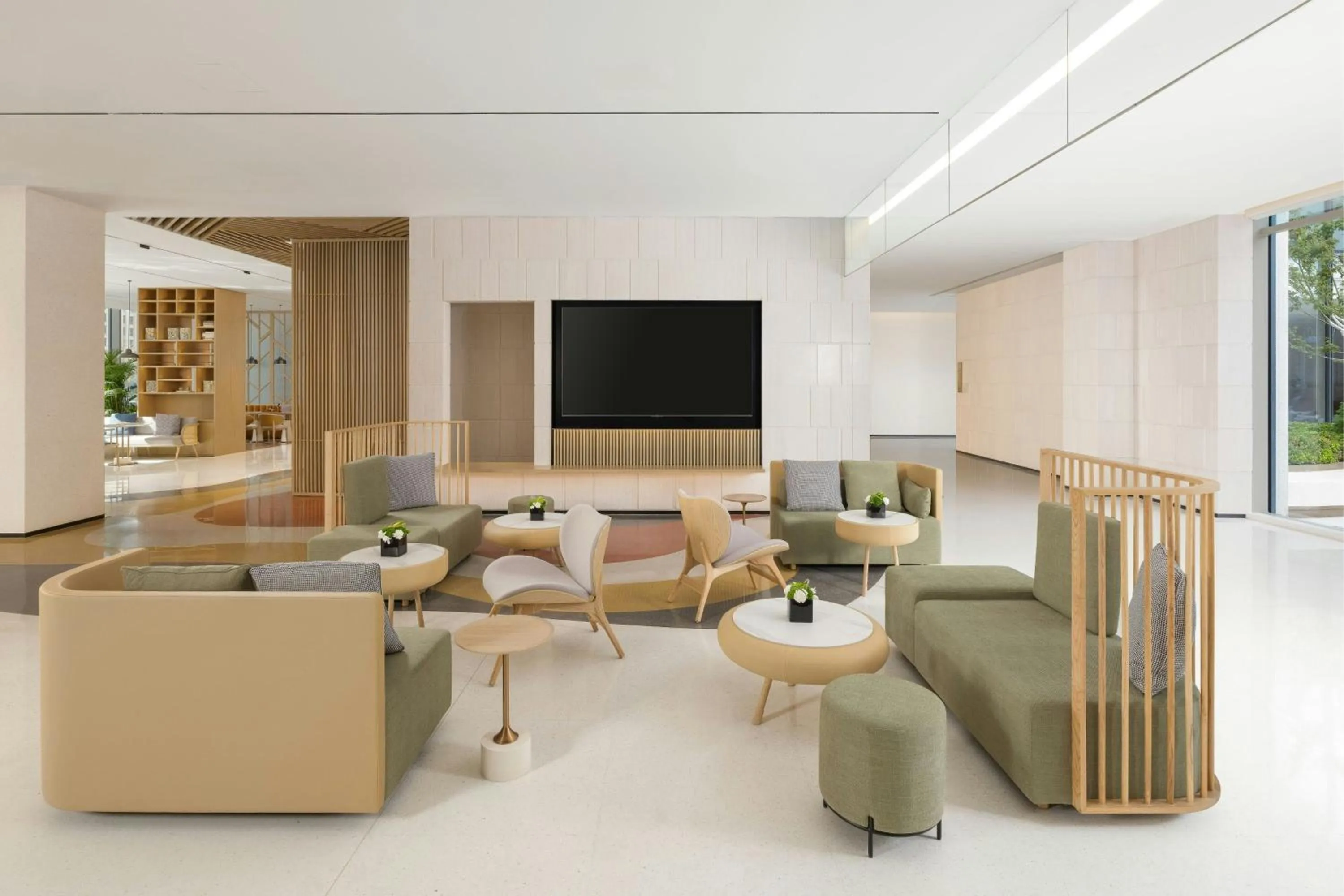 Lounge or bar in Element Qingdao