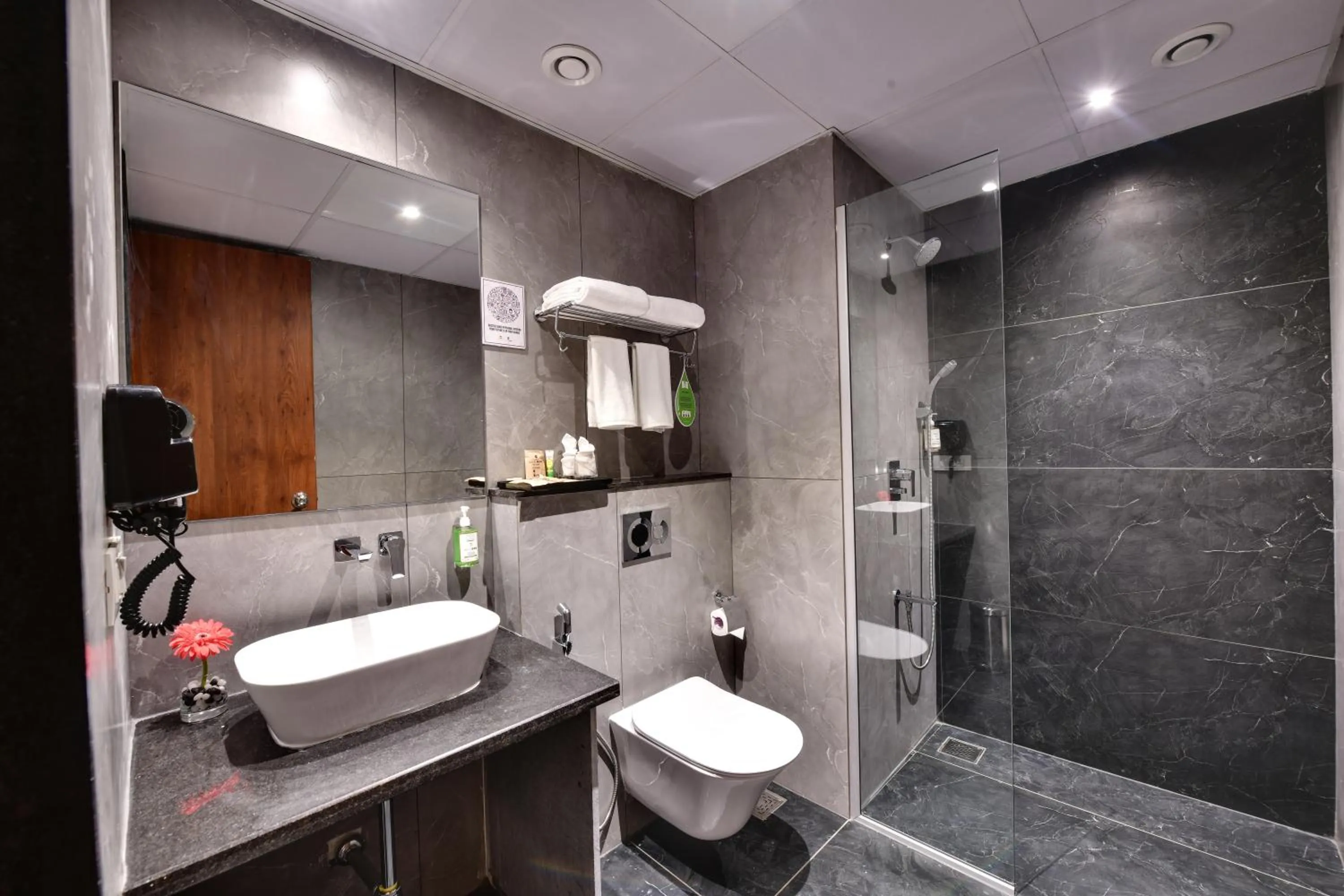 Bathroom in Click Hotel Vista-Kempegowda Airport