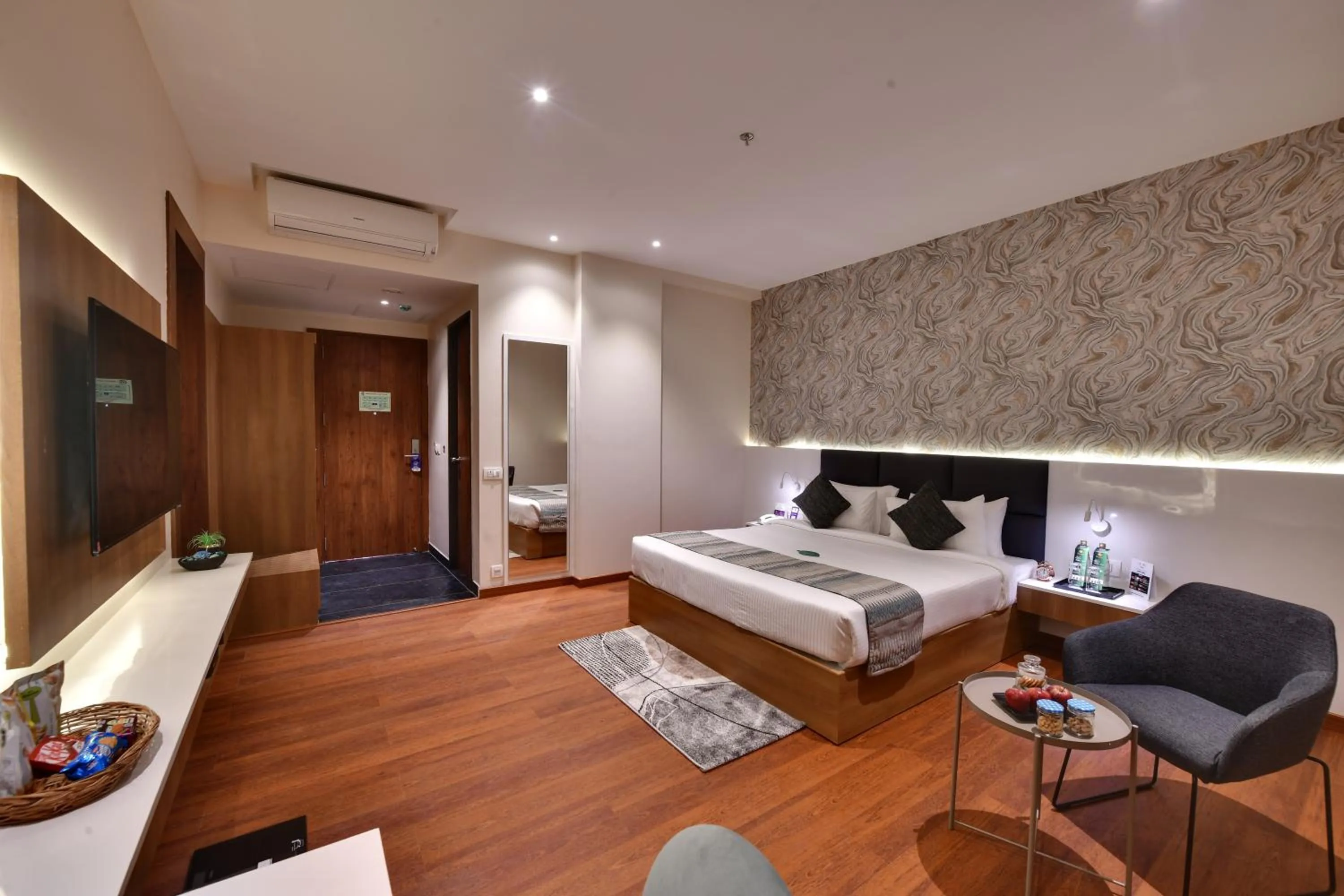 Bedroom, Bed in Click Hotel Vista-Kempegowda Airport