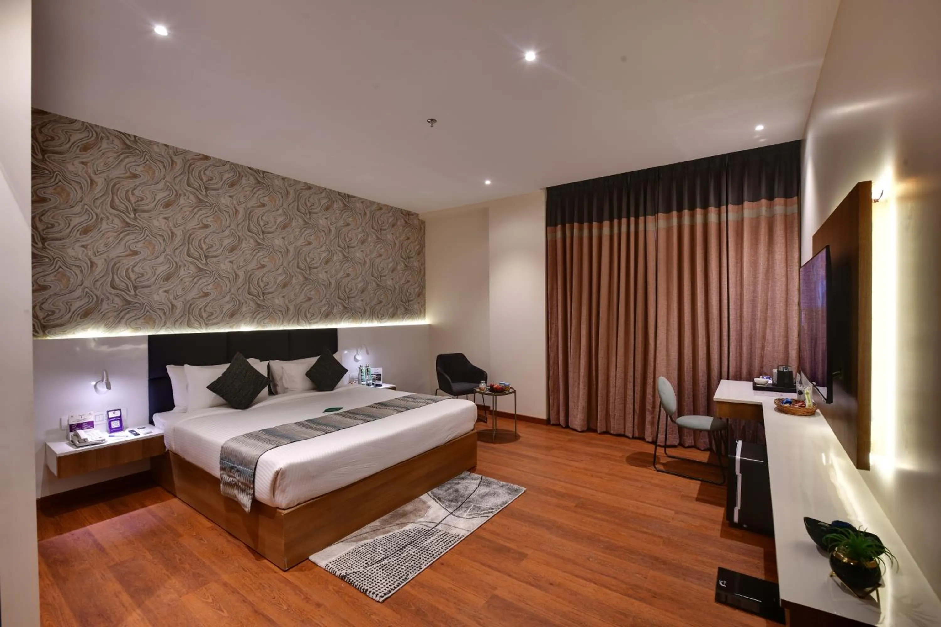 Bedroom, Bed in Click Hotel Vista-Kempegowda Airport