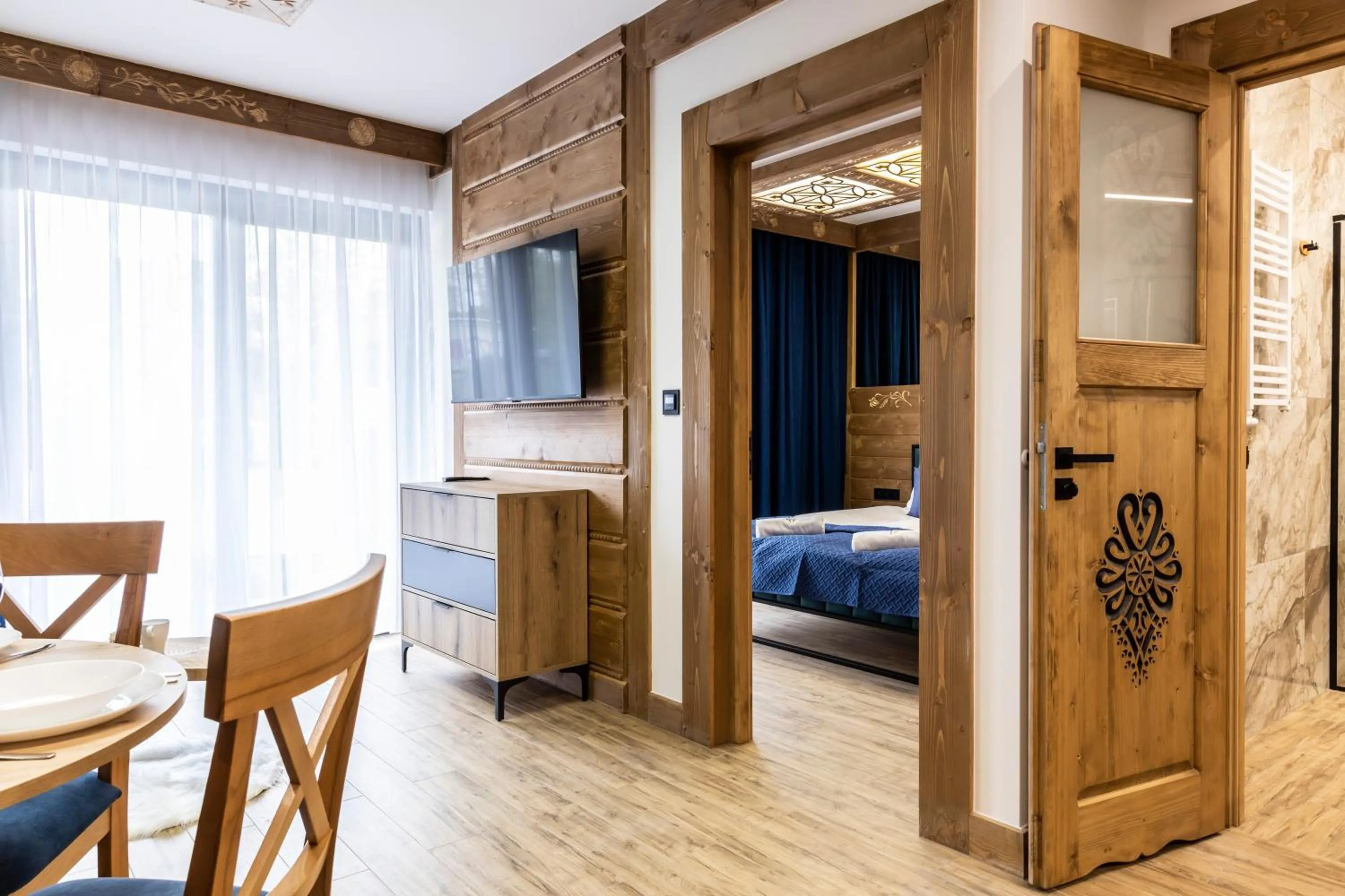 Bed in Oberconiówka Residence SPA - Mountain Base - Jaccuzi&Sauna