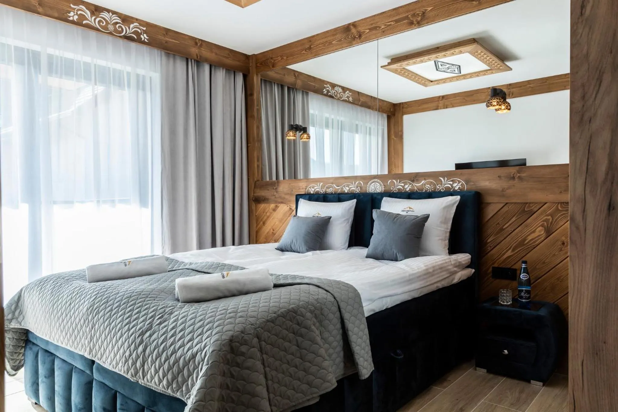 Bed in Oberconiówka Residence SPA - Mountain Base - Jaccuzi&Sauna