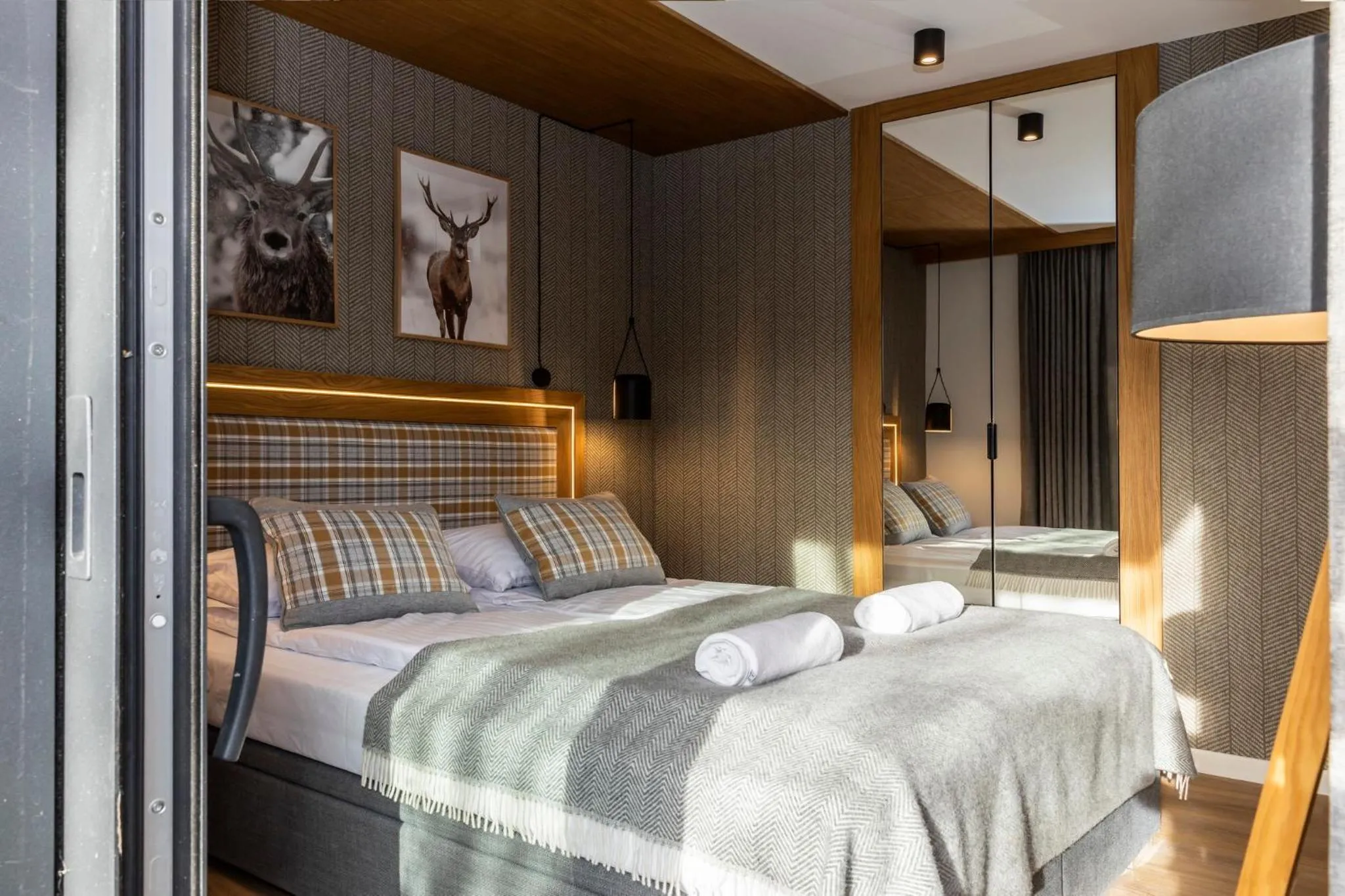 Bed in Oberconiówka Residence SPA - Mountain Base - Jaccuzi&Sauna