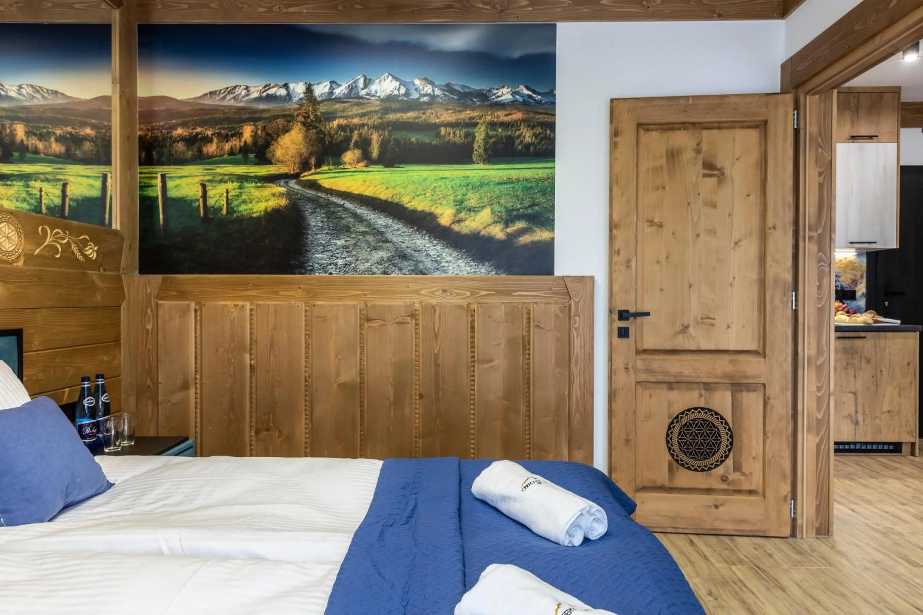 Bed in Oberconiówka Residence SPA - Mountain Base - Jaccuzi&Sauna