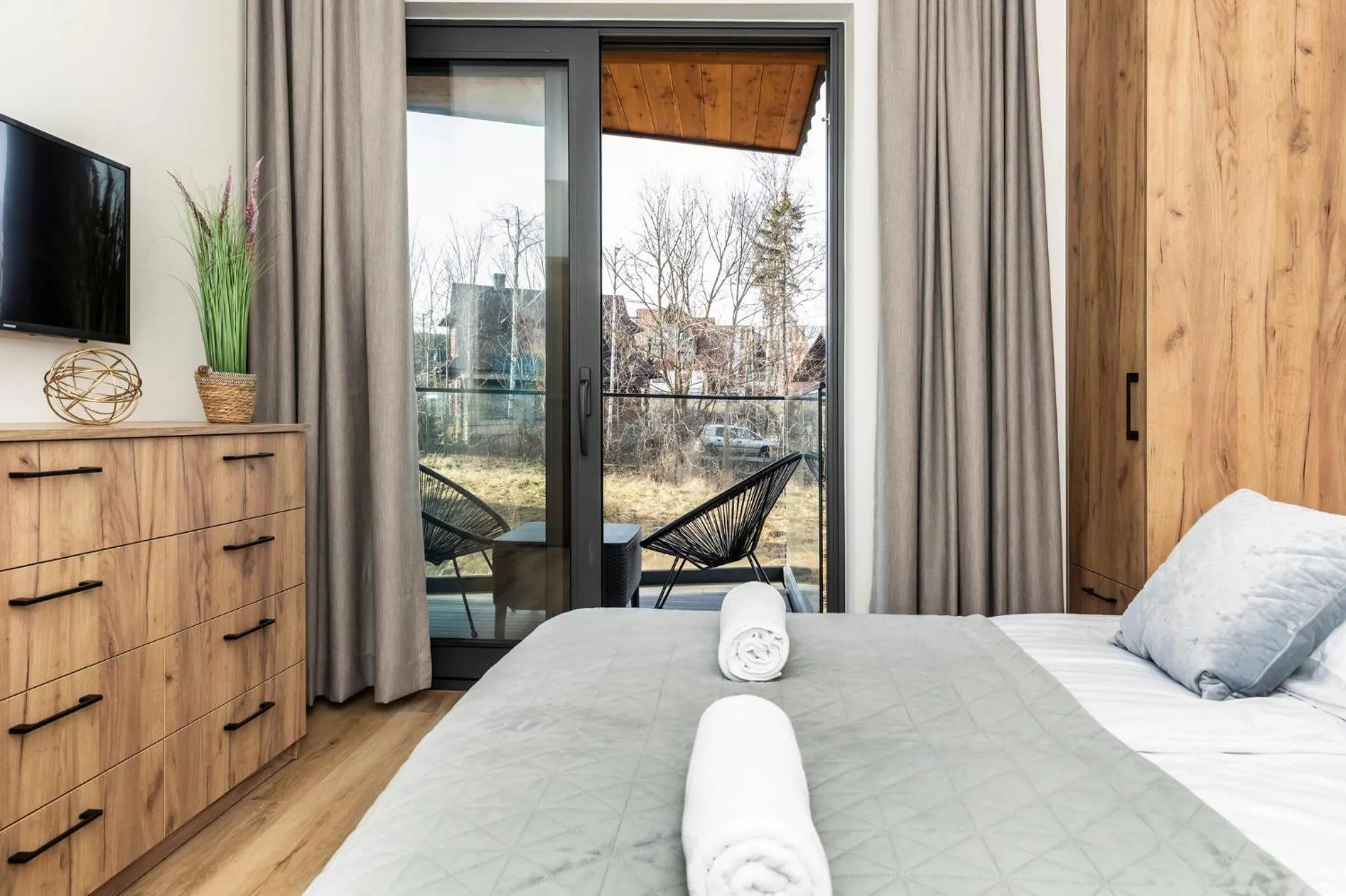 Bed in Oberconiówka Residence SPA - Mountain Base - Jaccuzi&Sauna
