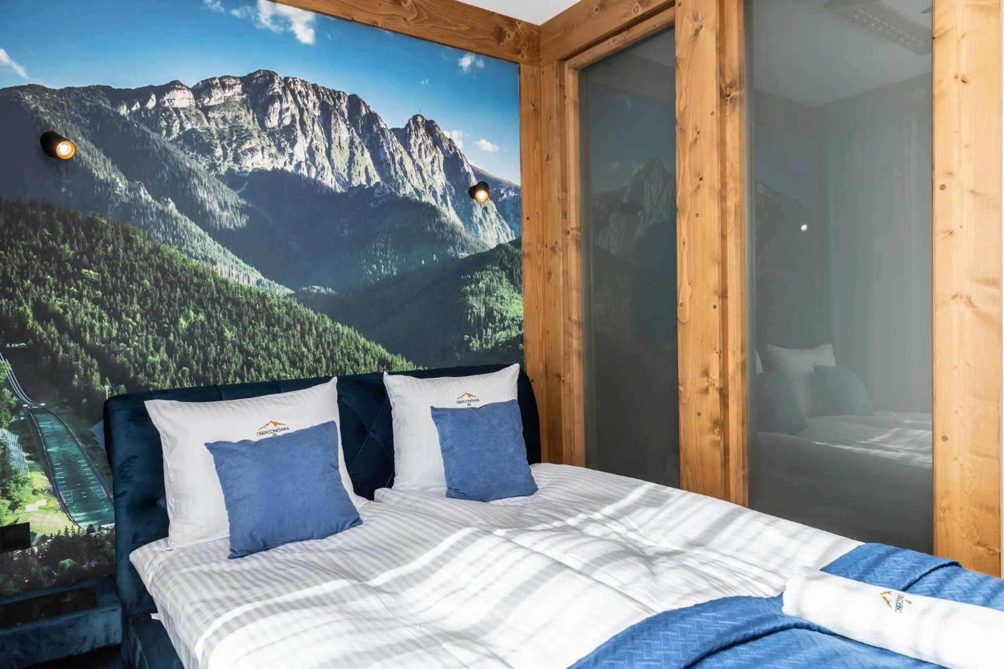 Bed in Oberconiówka Residence SPA - Mountain Base - Jaccuzi&Sauna