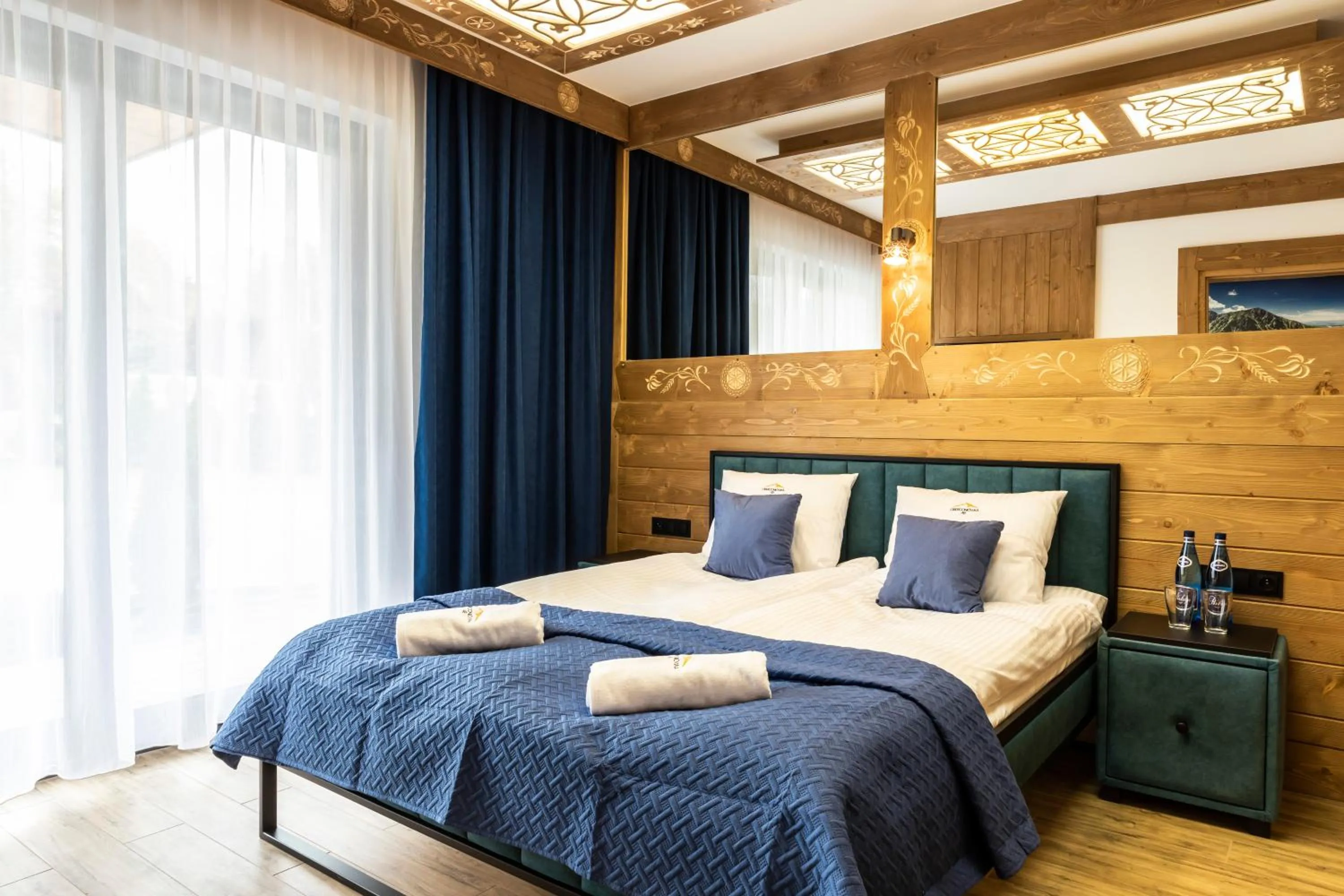Bed in Oberconiówka Residence SPA - Mountain Base - Jaccuzi&Sauna