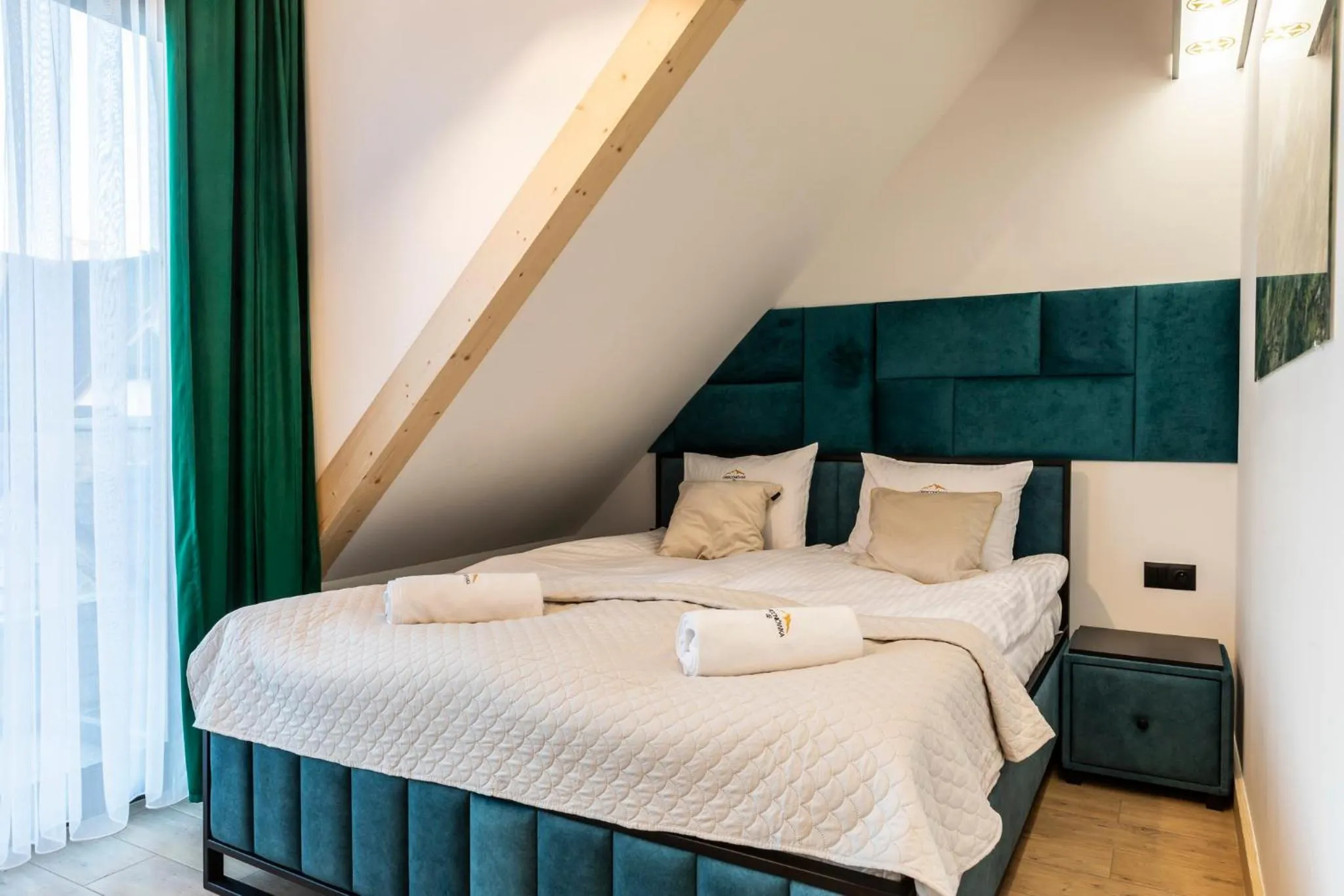 Bed in Oberconiówka Residence SPA - Mountain Base - Jaccuzi&Sauna