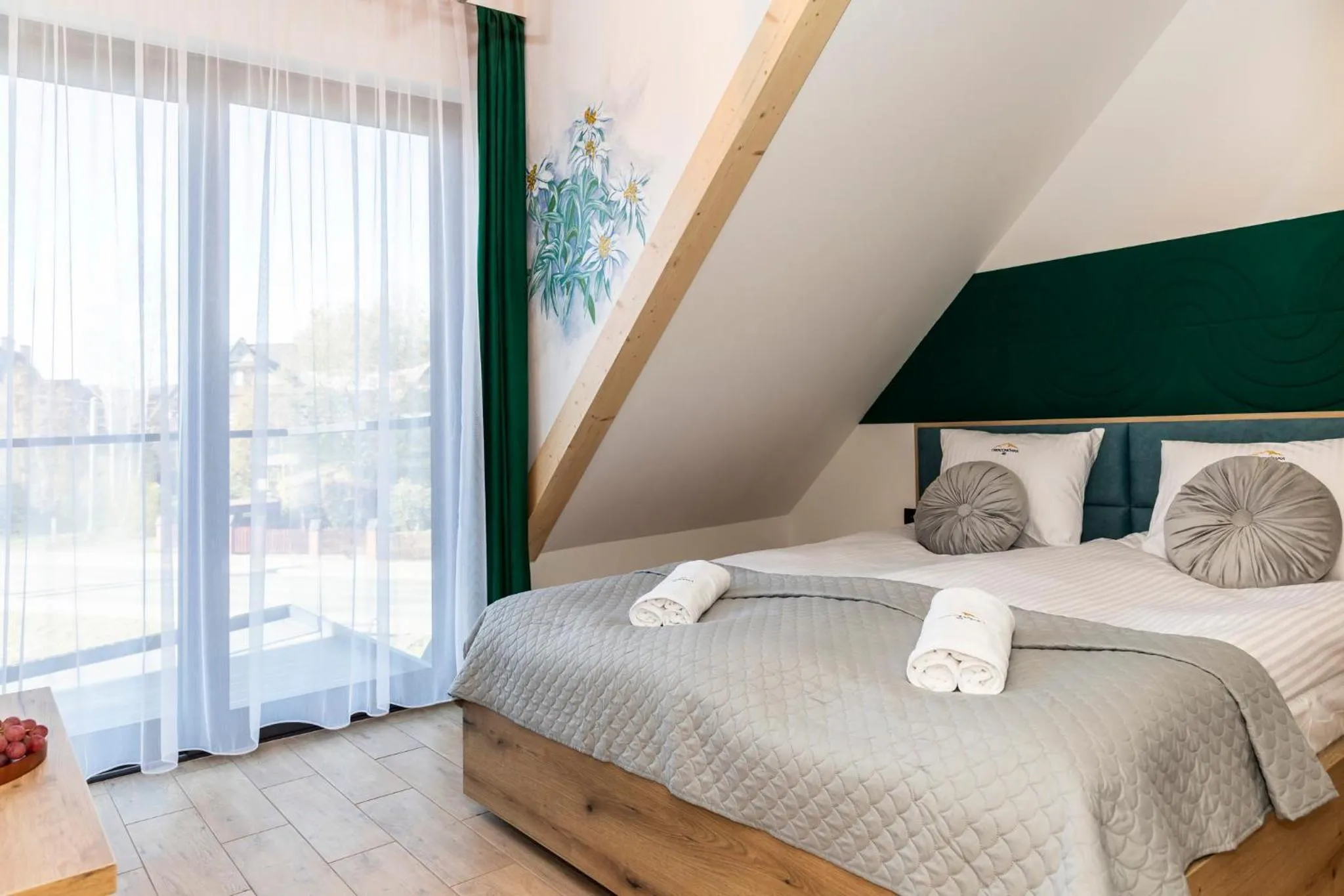 Bed in Oberconiówka Residence SPA - Mountain Base - Jaccuzi&Sauna