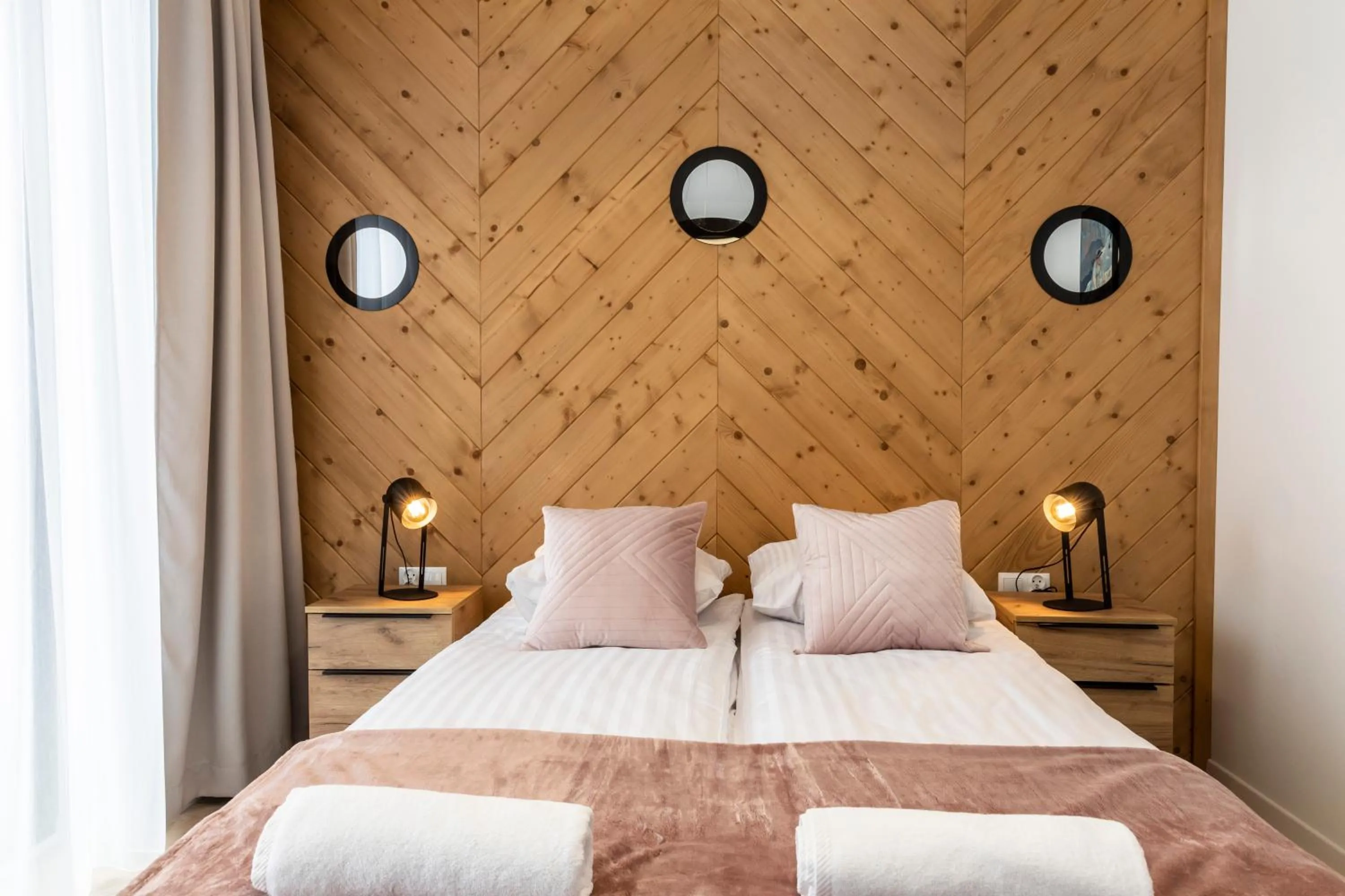 Bed in Oberconiówka Residence SPA - Mountain Base - Jaccuzi&Sauna
