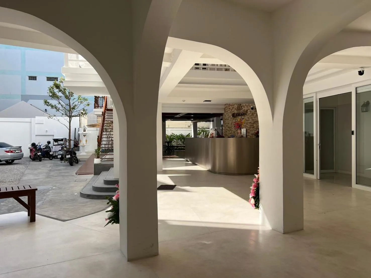 Seating area in VELA Korat Hotel & Cafe'