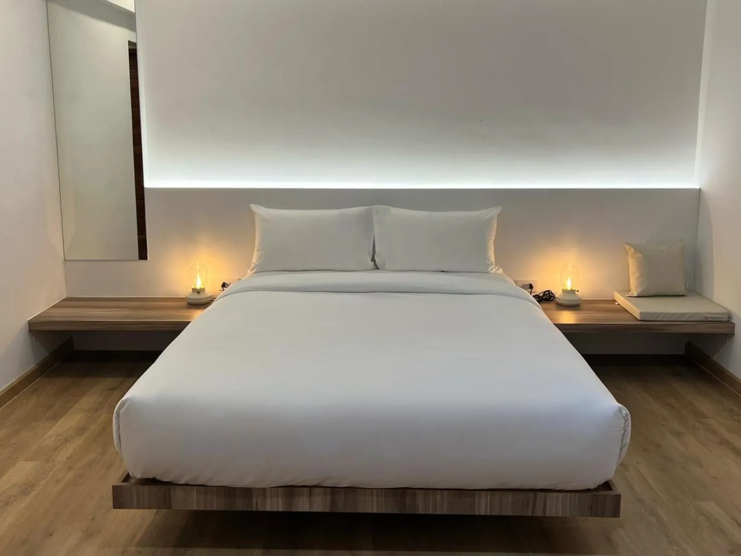 Bed in VELA Korat Hotel & Cafe'