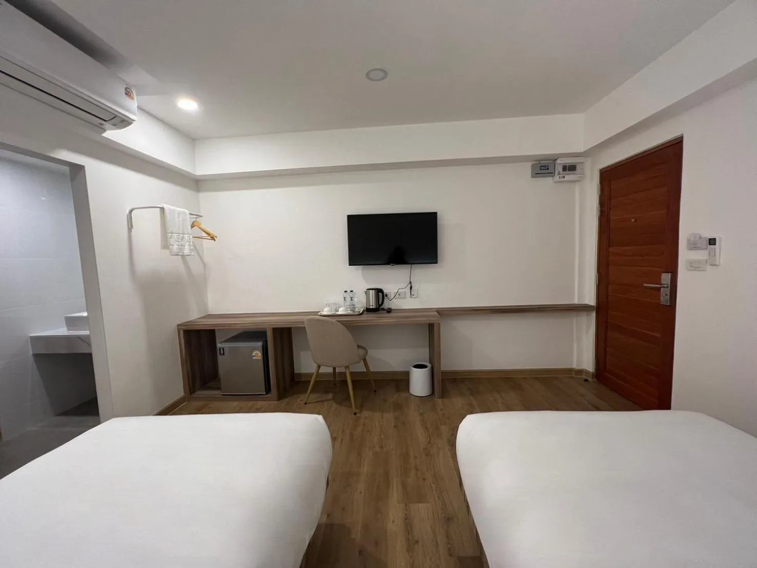 Bed in VELA Korat Hotel & Cafe'