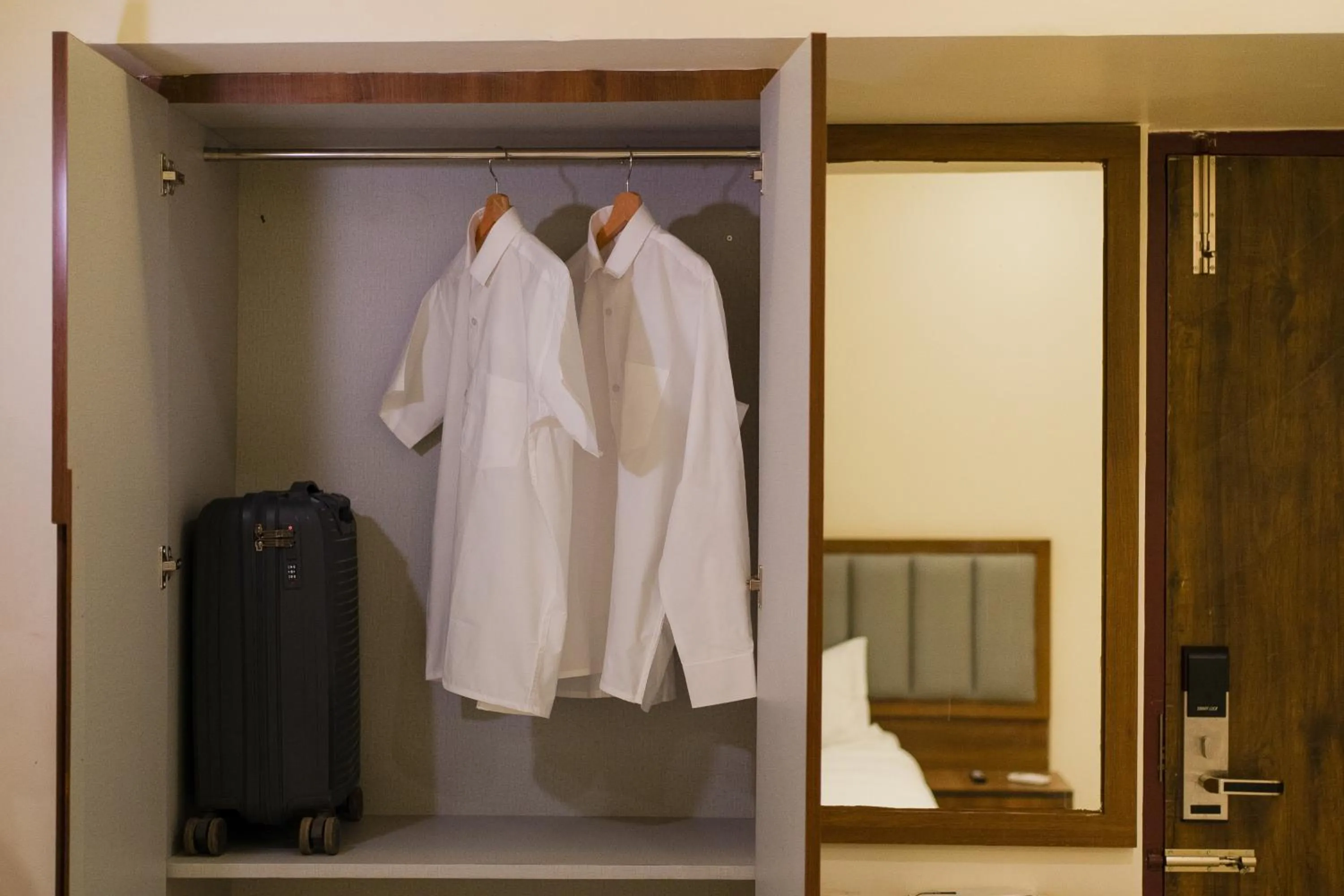 Bedroom in Mcity Elite Suites