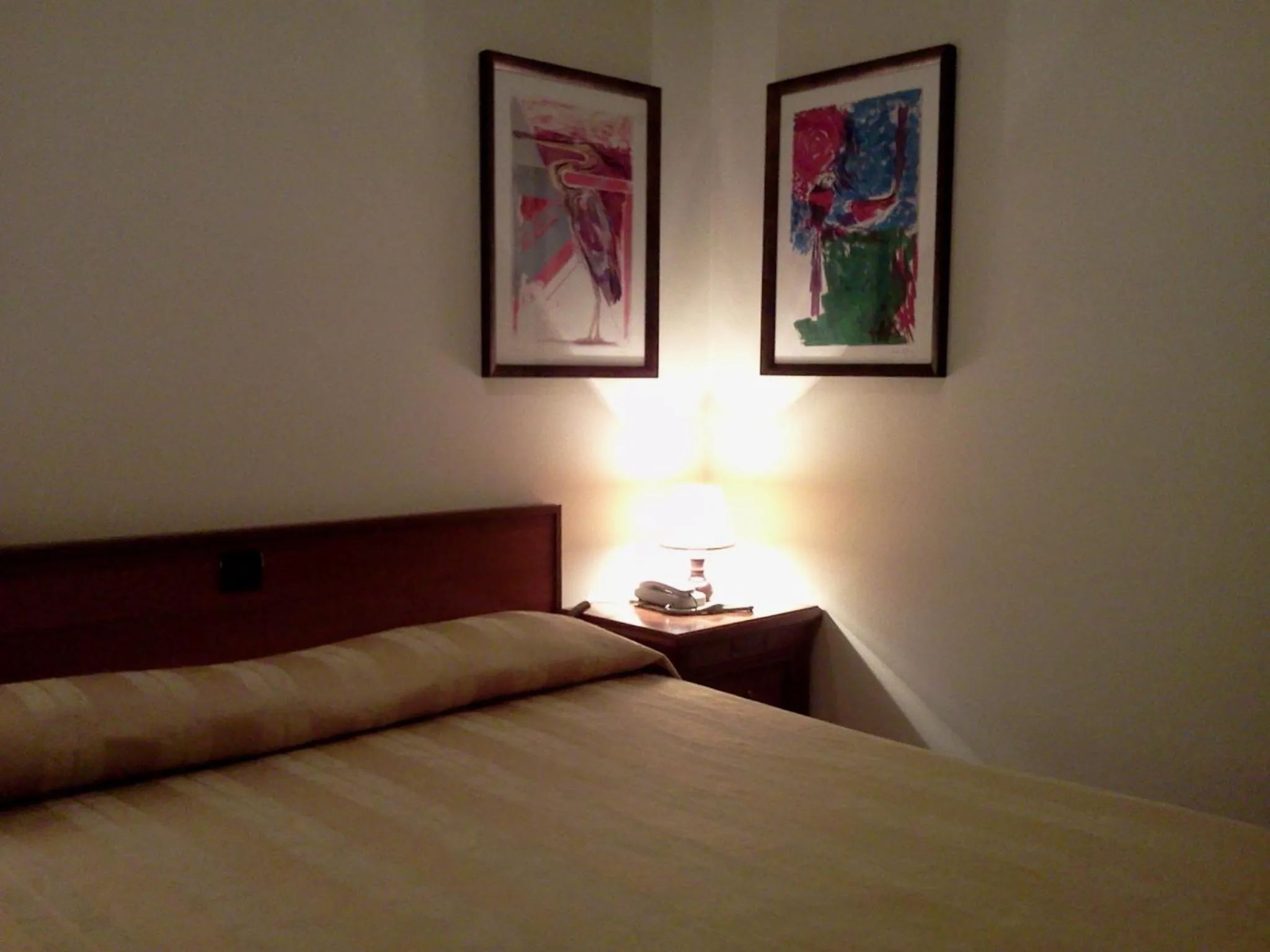 Decorative detail, Bed in Albergo Al Portico