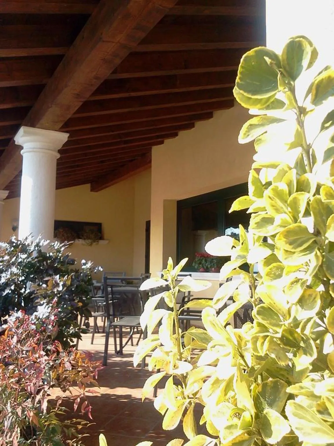 Facade/entrance in Albergo Al Portico