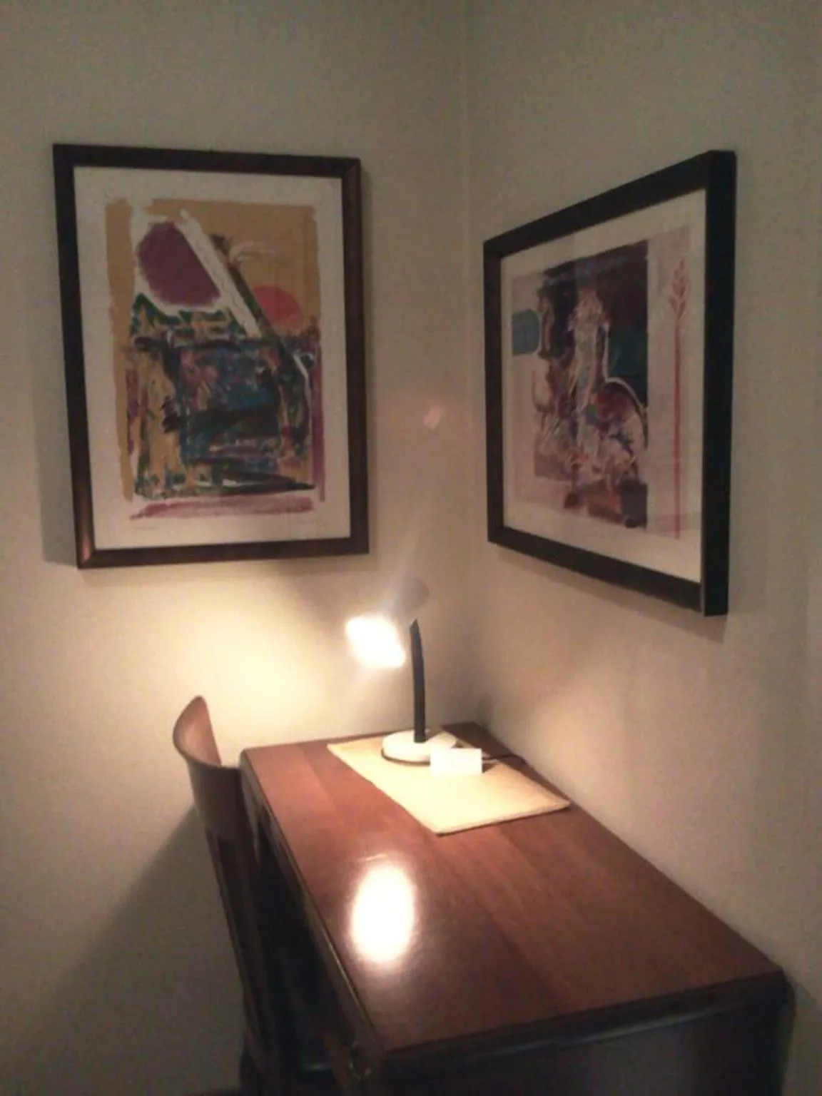 Seating area in Albergo Al Portico