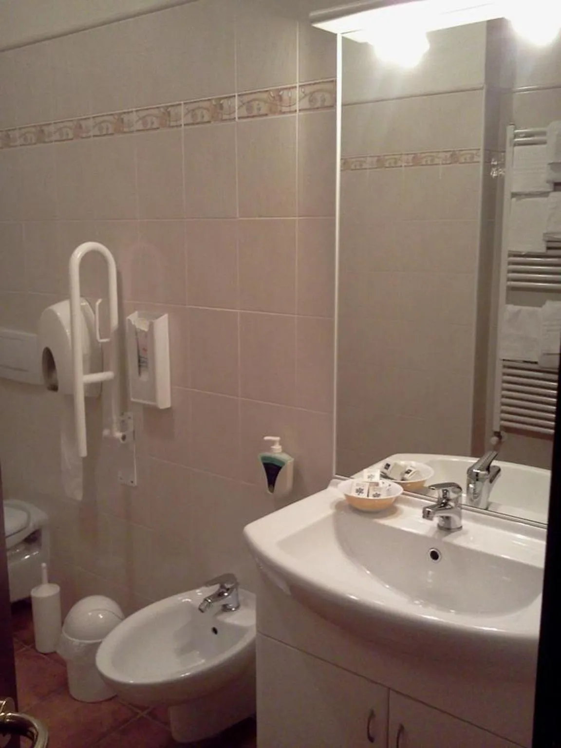 Bathroom in Albergo Al Portico