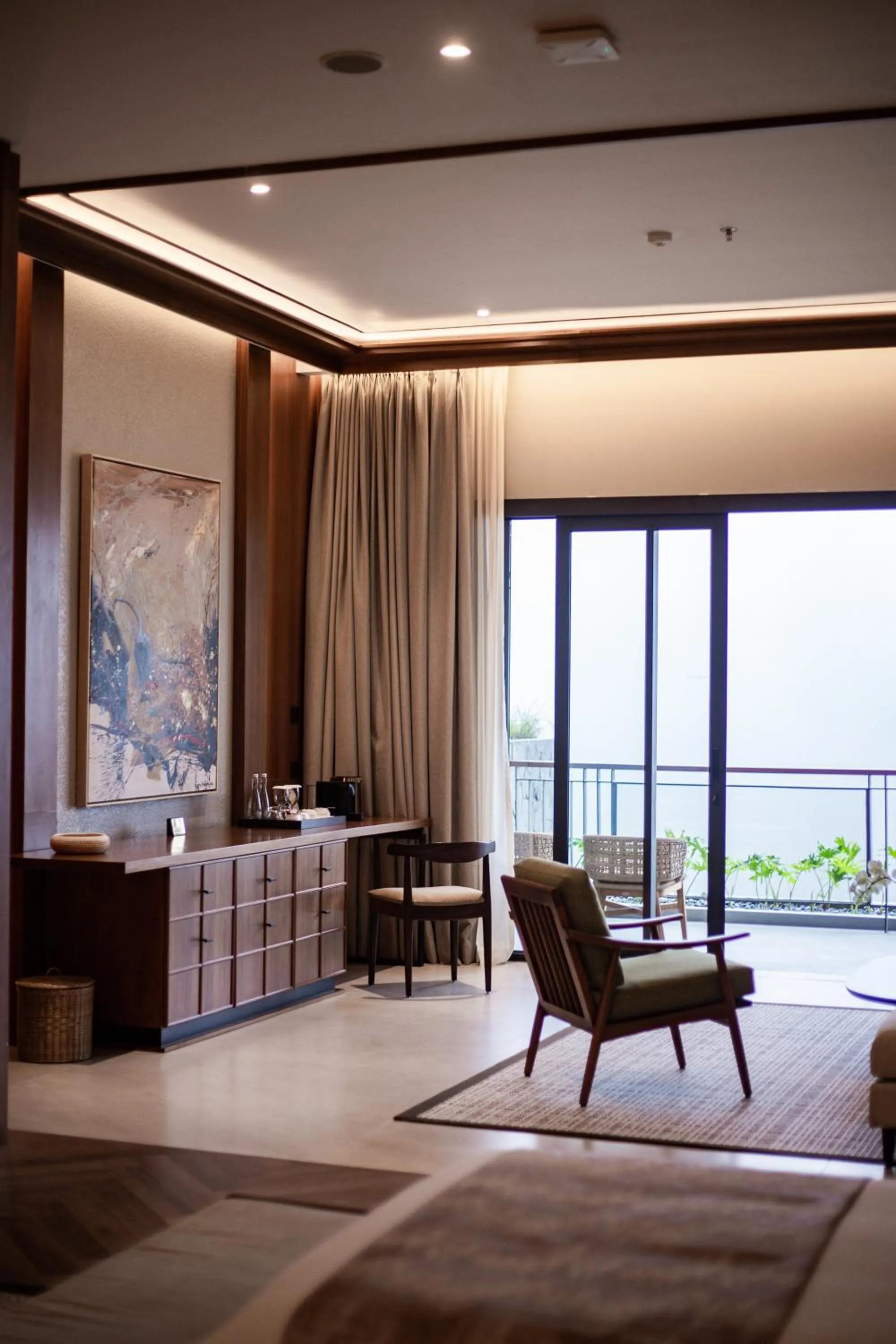 Living room in Plataran Puncak Suites