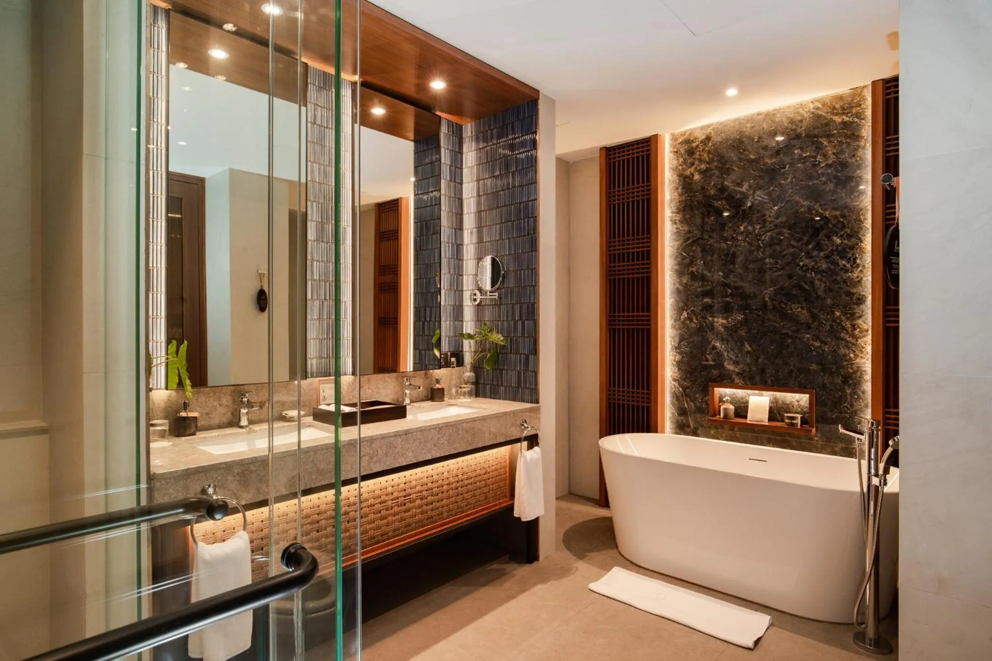 Bathroom in Plataran Puncak Suites