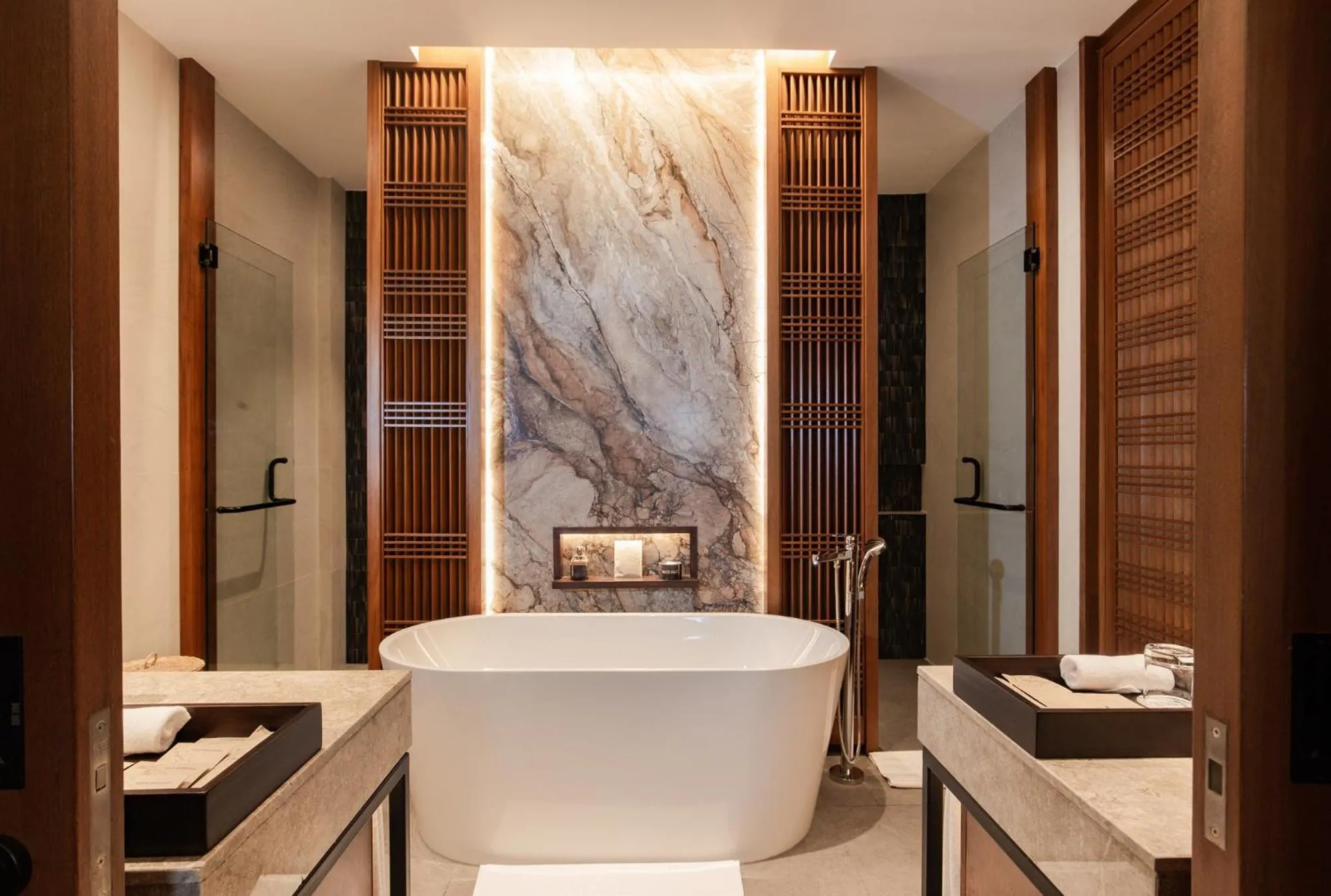 Bathroom in Plataran Puncak Suites