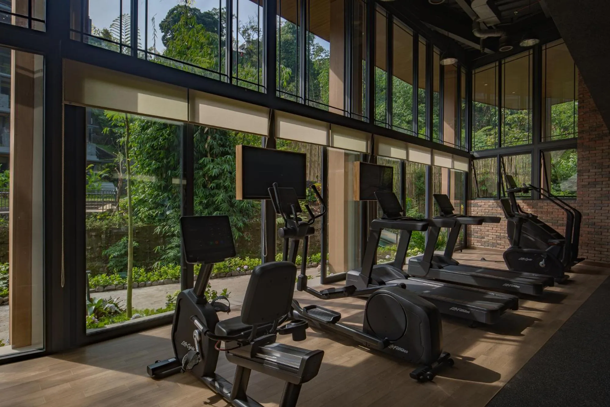 Fitness centre/facilities in Plataran Puncak Suites
