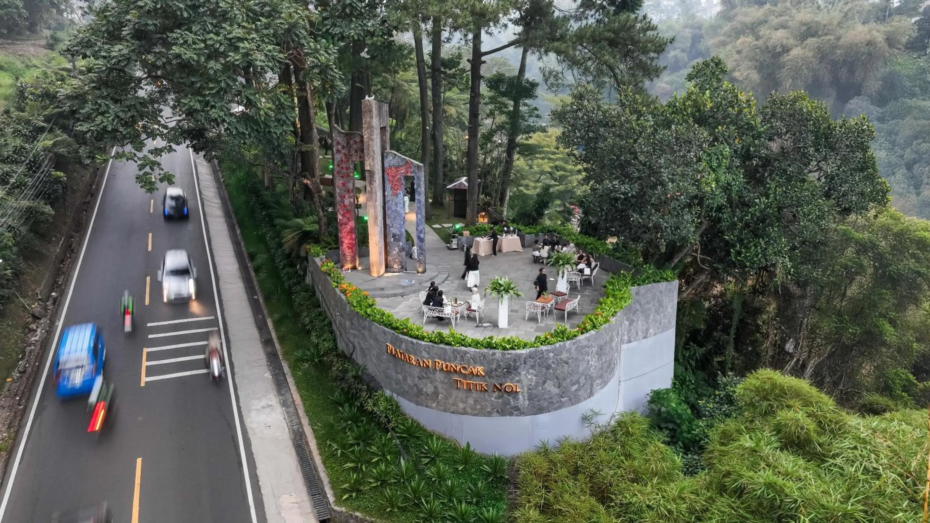 Property building in Plataran Puncak Suites