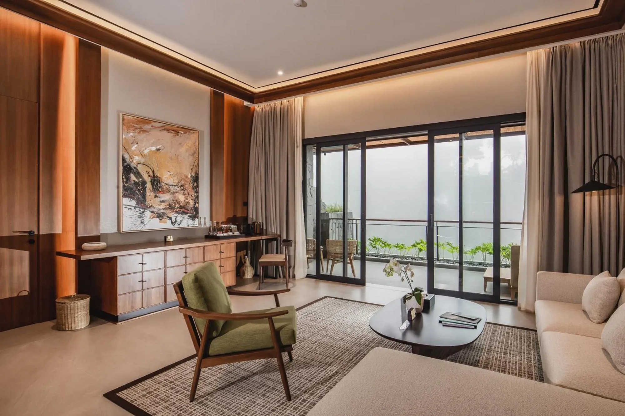 Natural landscape in Plataran Puncak Suites