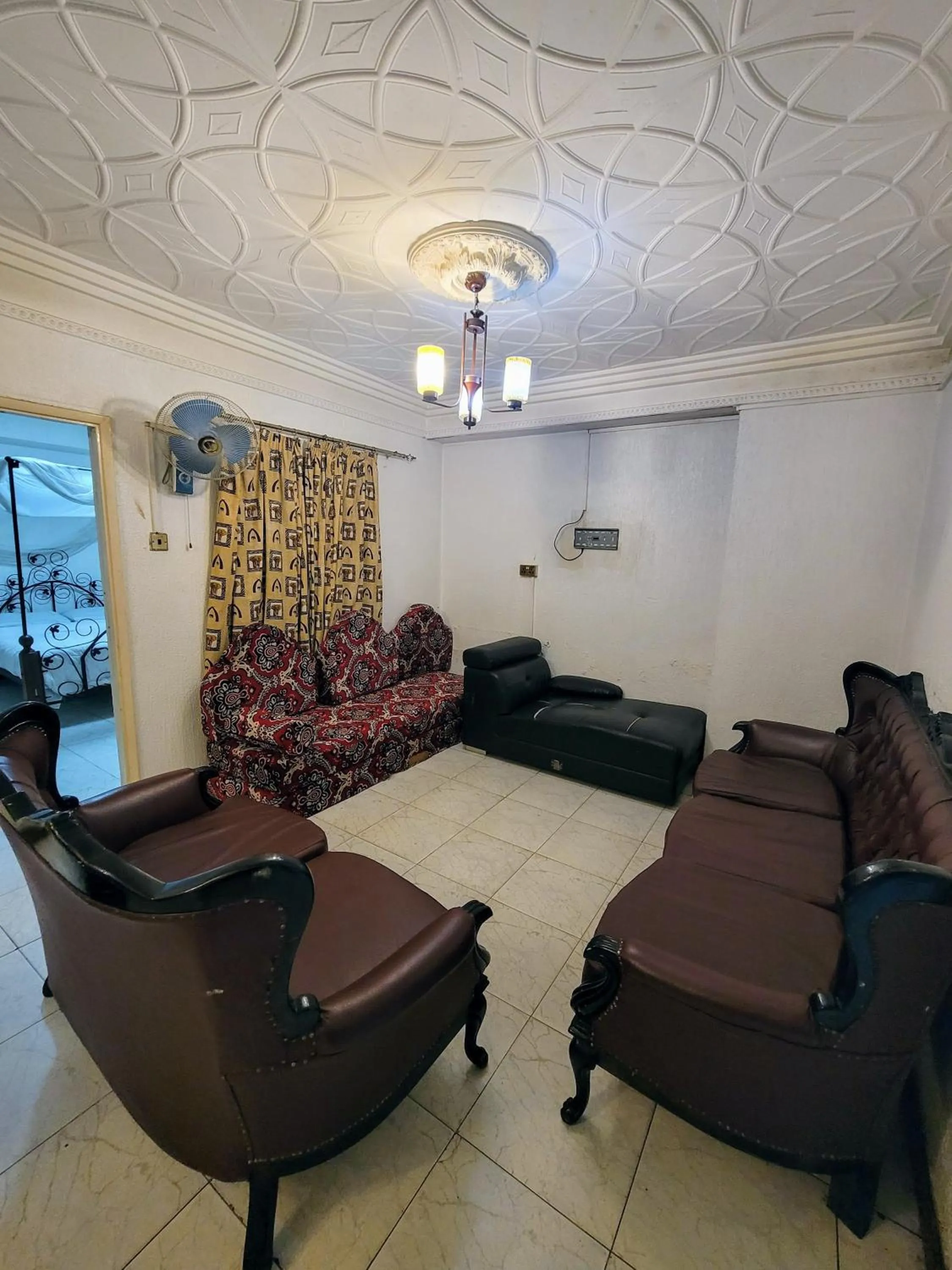 Living room in Nairobi Glory Palace Hotel