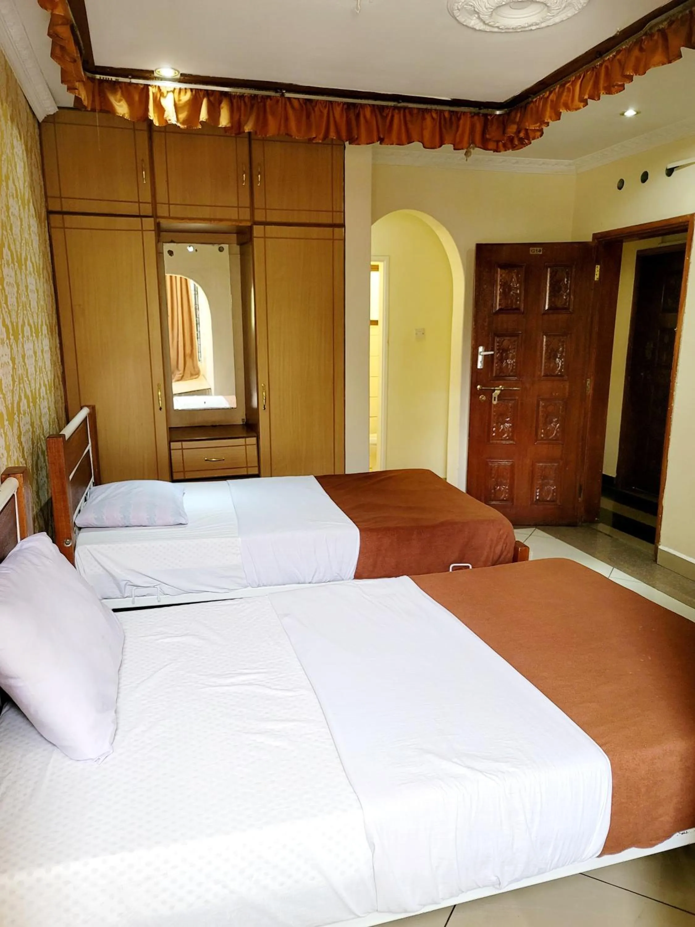 Bed in Nairobi Glory Palace Hotel